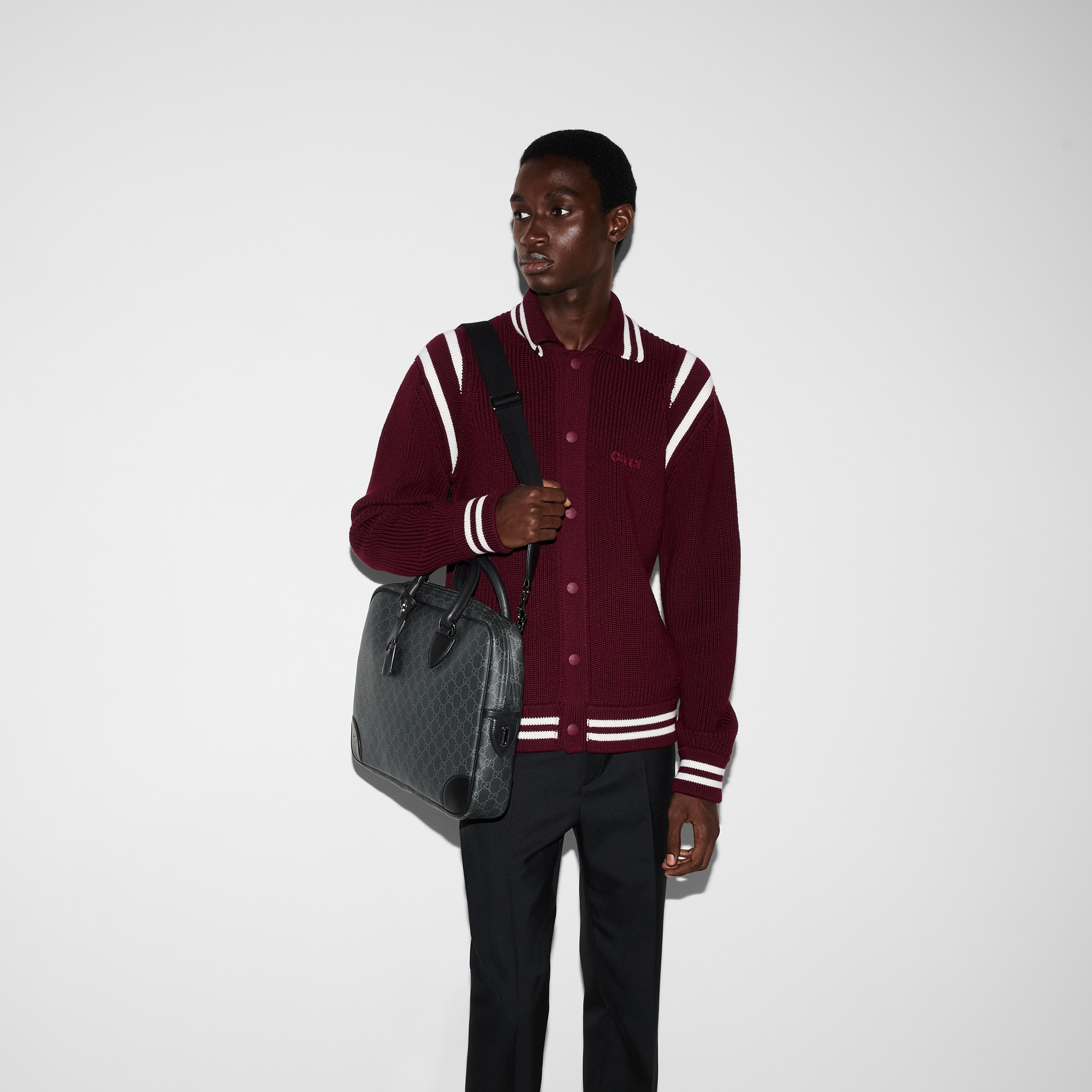 GG Emblem medium briefcase - 4