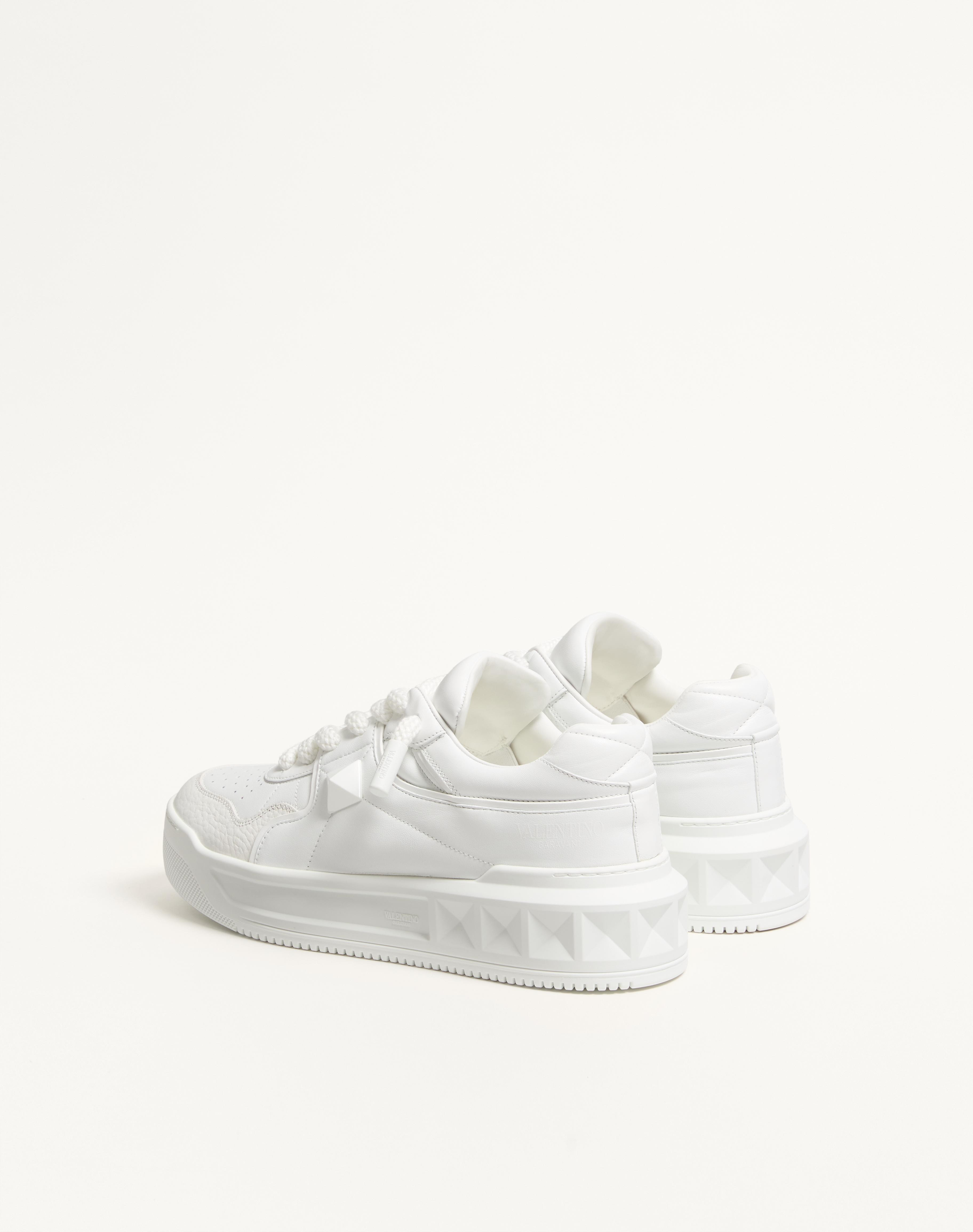 ONE STUD XL NAPPA LEATHER LOW-TOP SNEAKER - 6