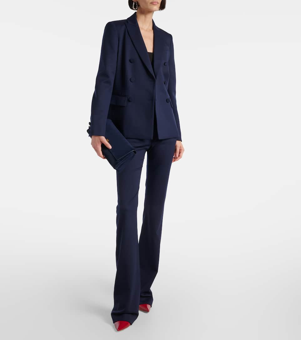 Serge stretch-wool bootcut pants - 2
