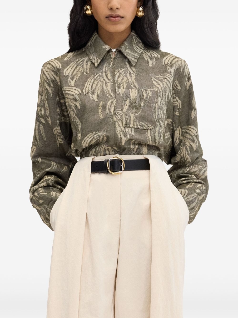 graphic-print shirt - 5