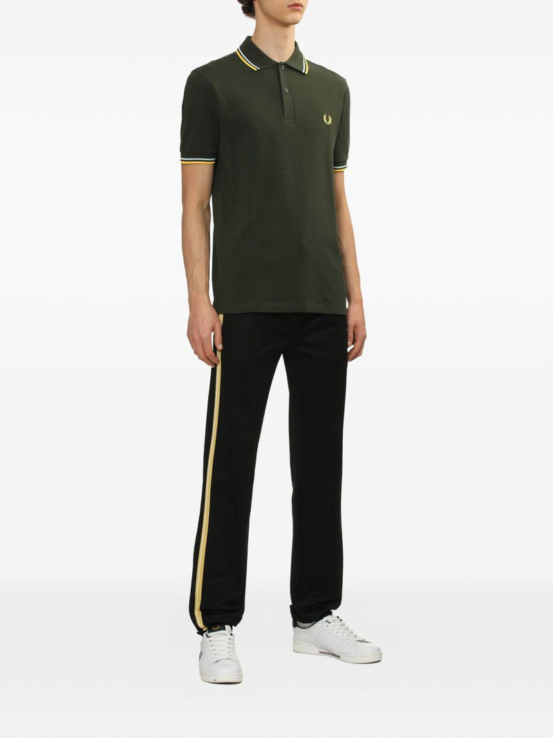 Fred Perry laurel-wreath striped polo shirt outlook