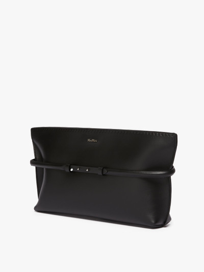 Max Mara ARCHETIPO5 Leather Archetipo clutch with wristband outlook