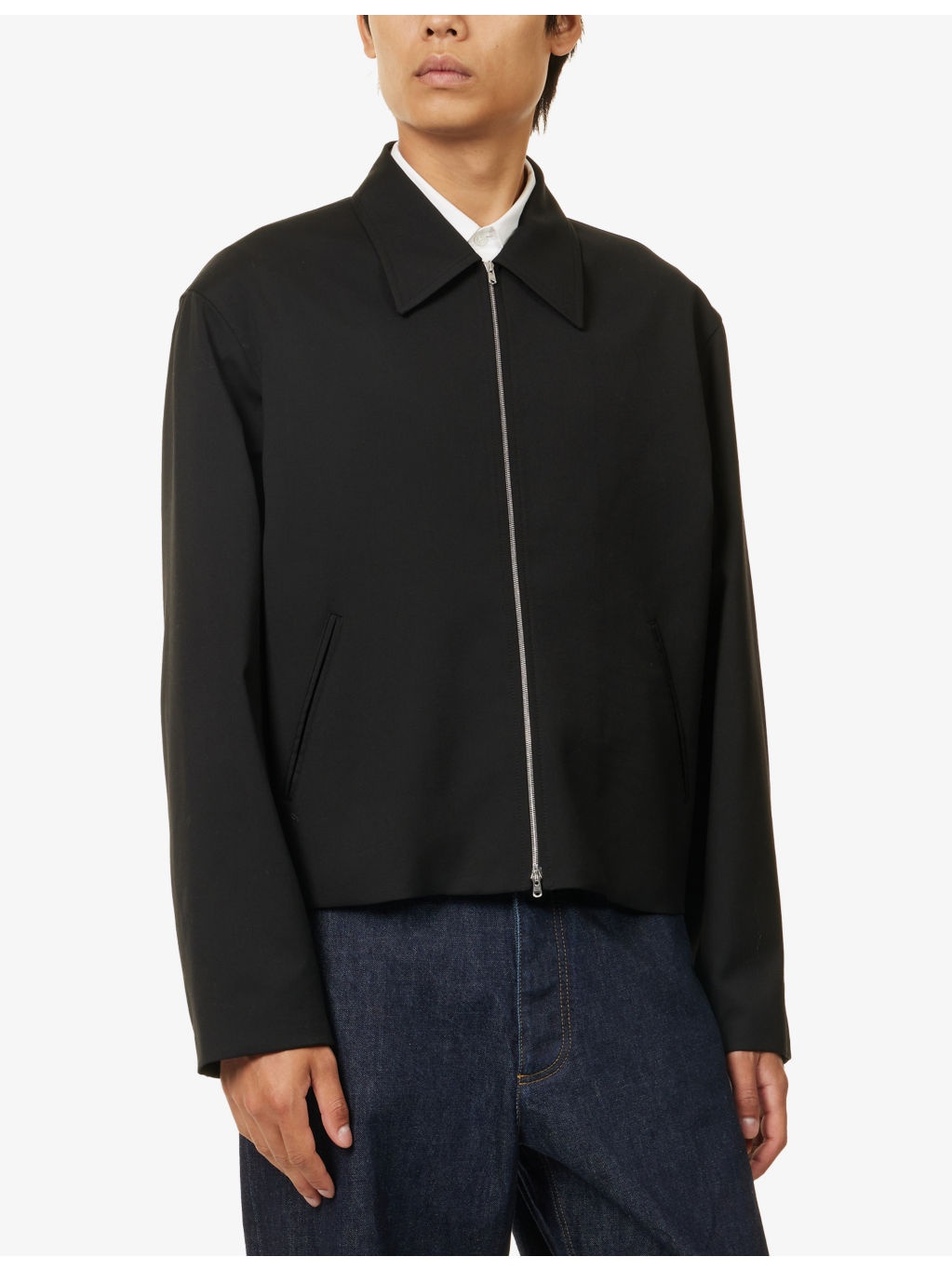 Mini Relaxed-Fit Wool Jacket - 3