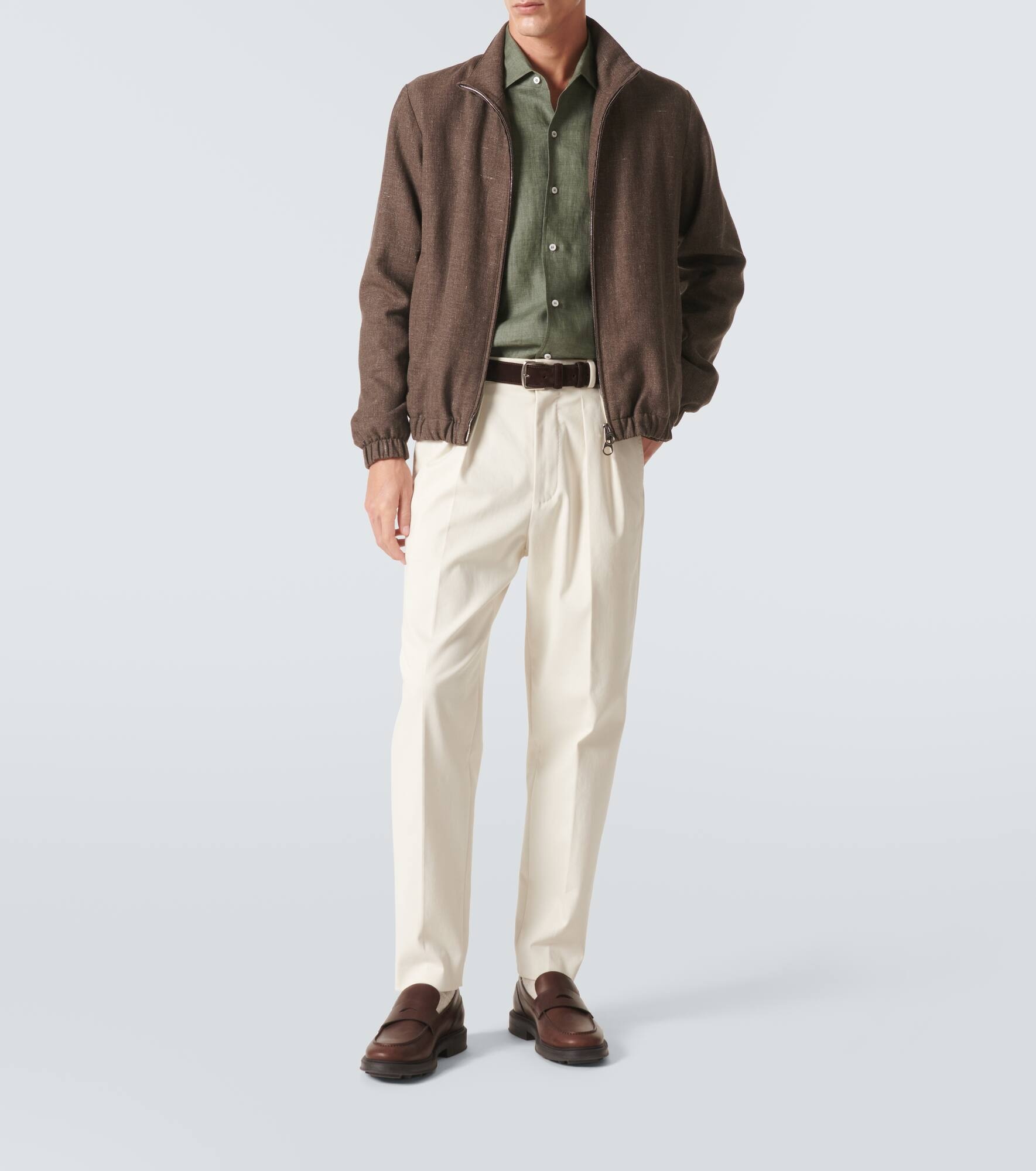 Cotton straight pants - 2