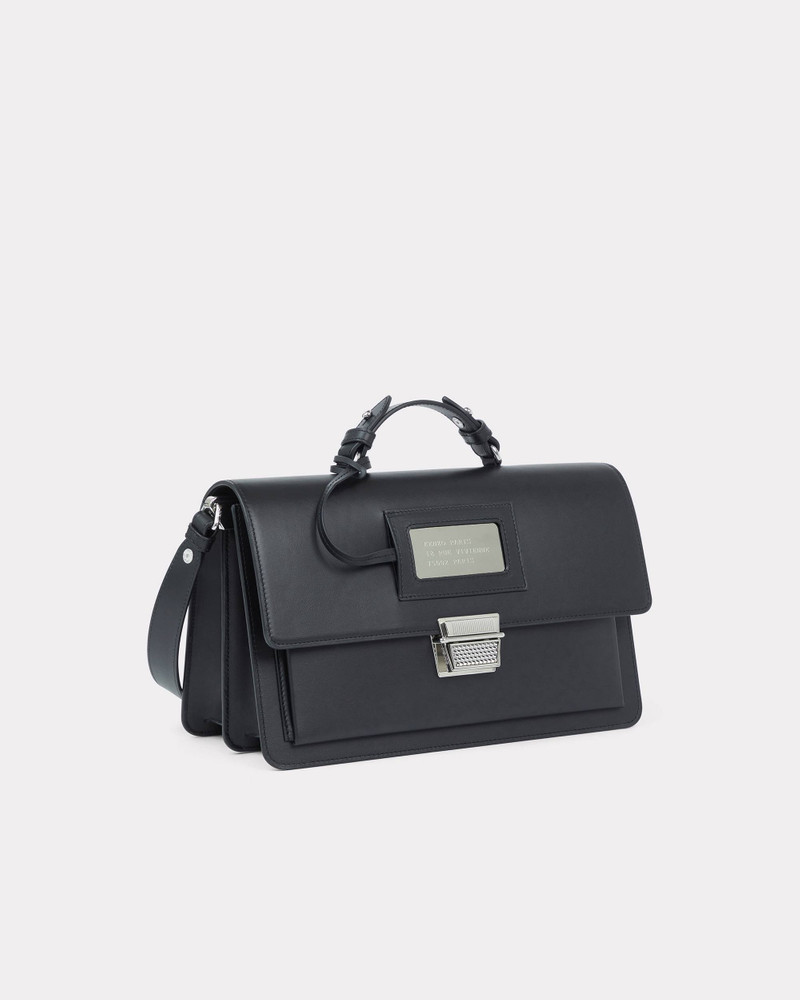 'Rue Vivienne' large leather bag with strap 1