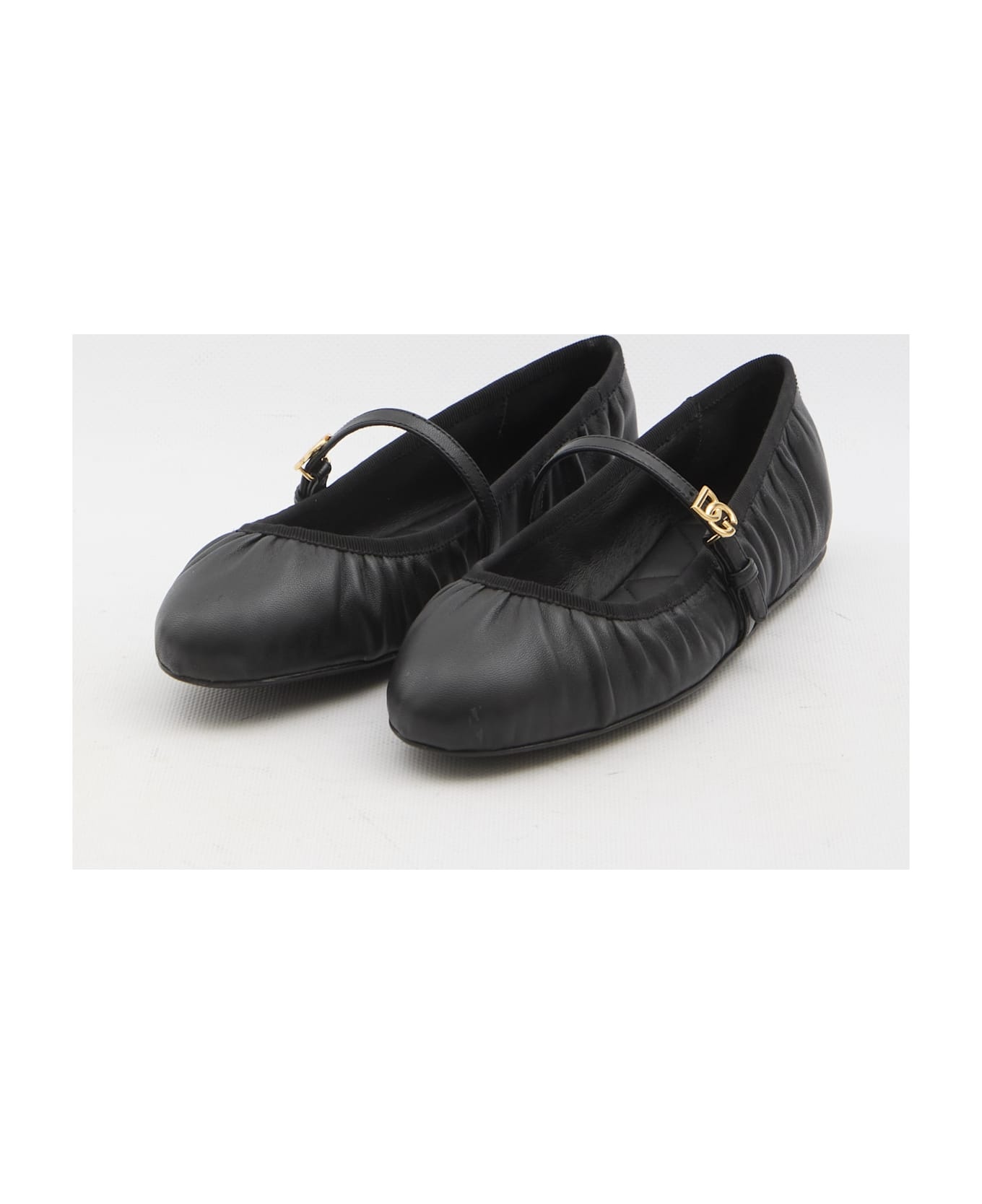 Leather Ballet Flats - 2
