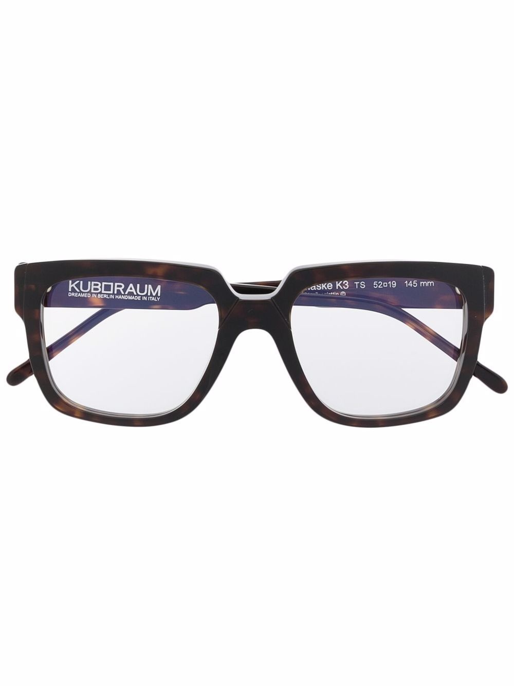 K3 square-frame glasses - 1