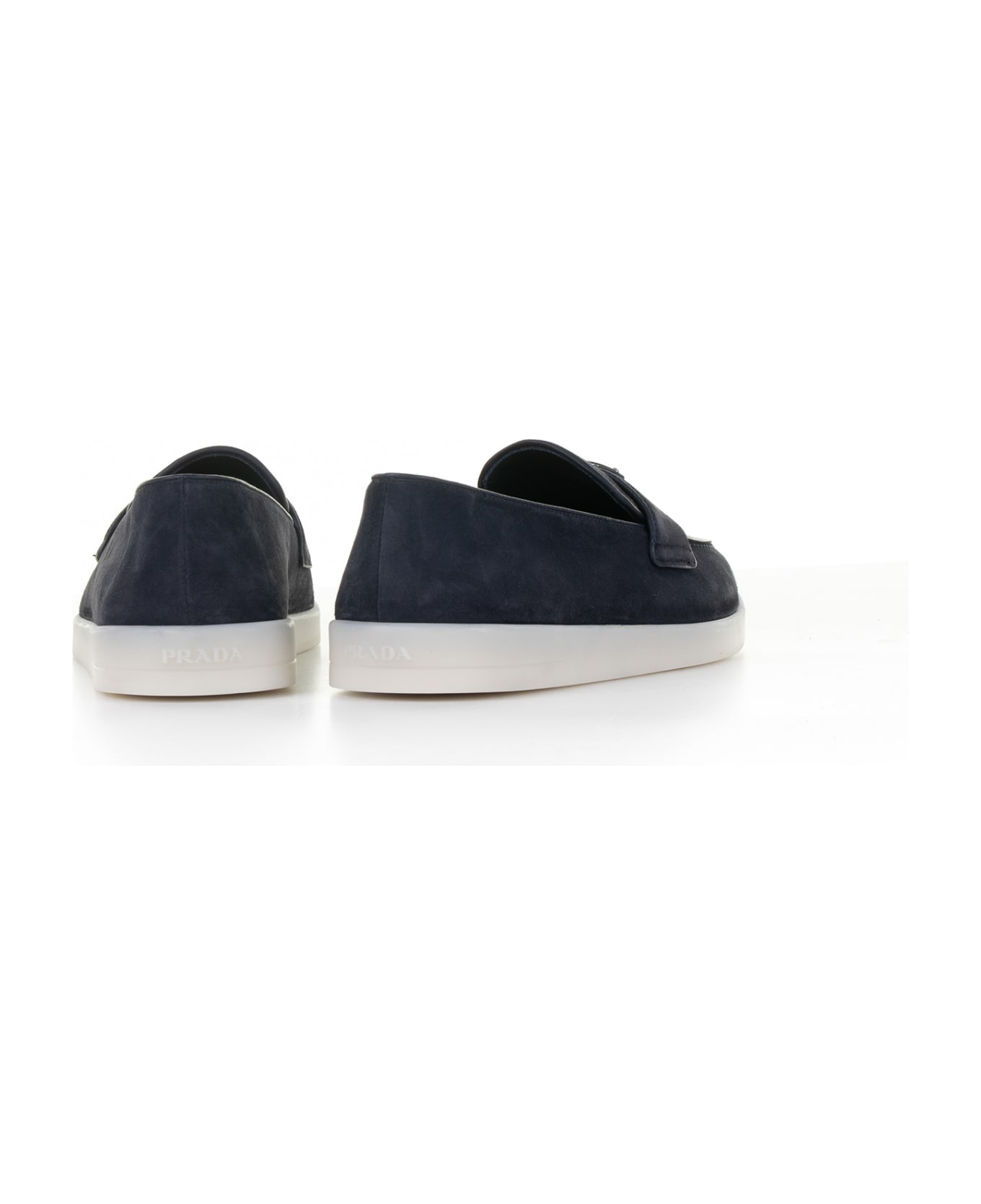 Suede Moccasin With Logo - 3