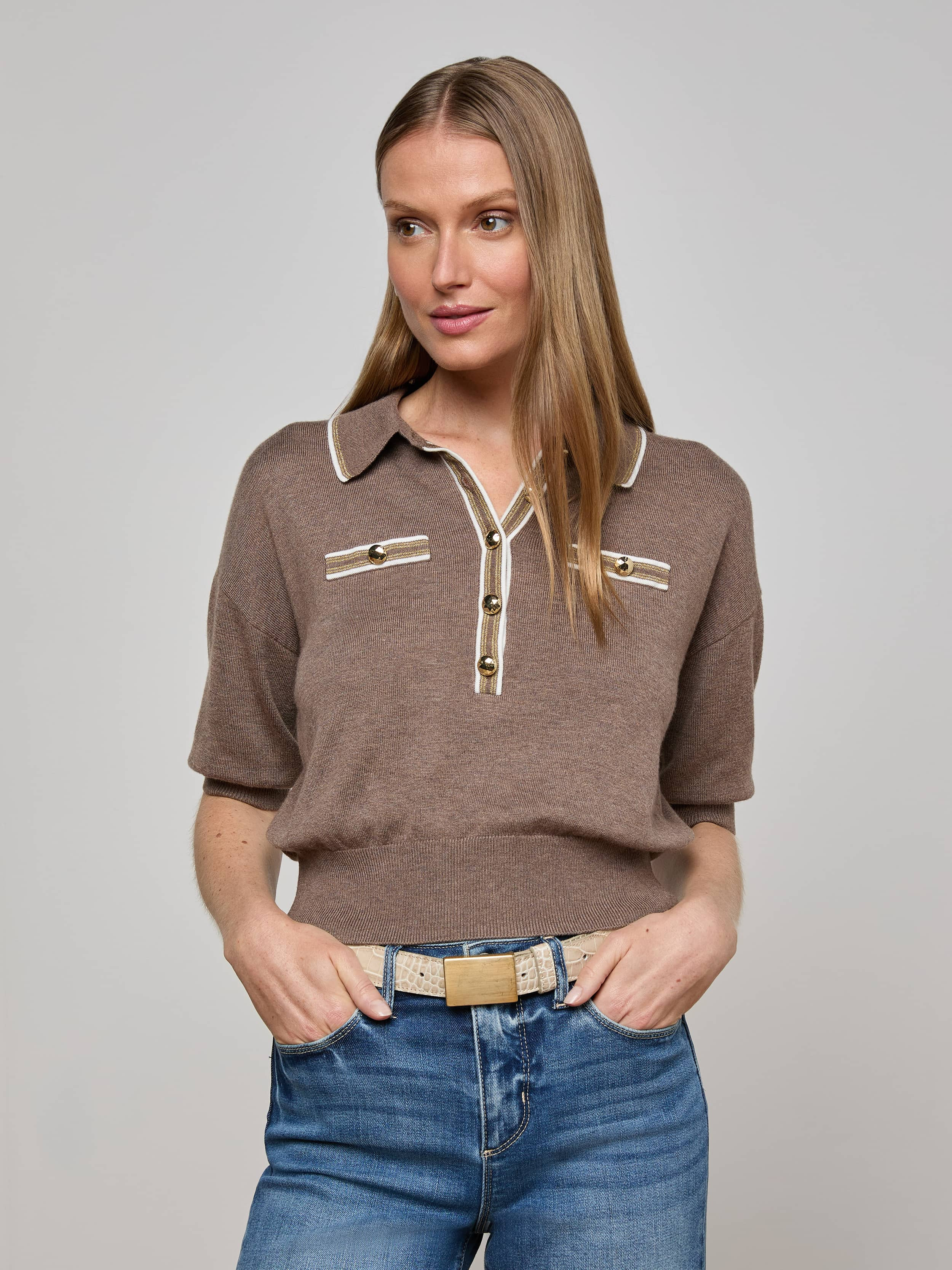 Masaki Cropped Sweater - 2