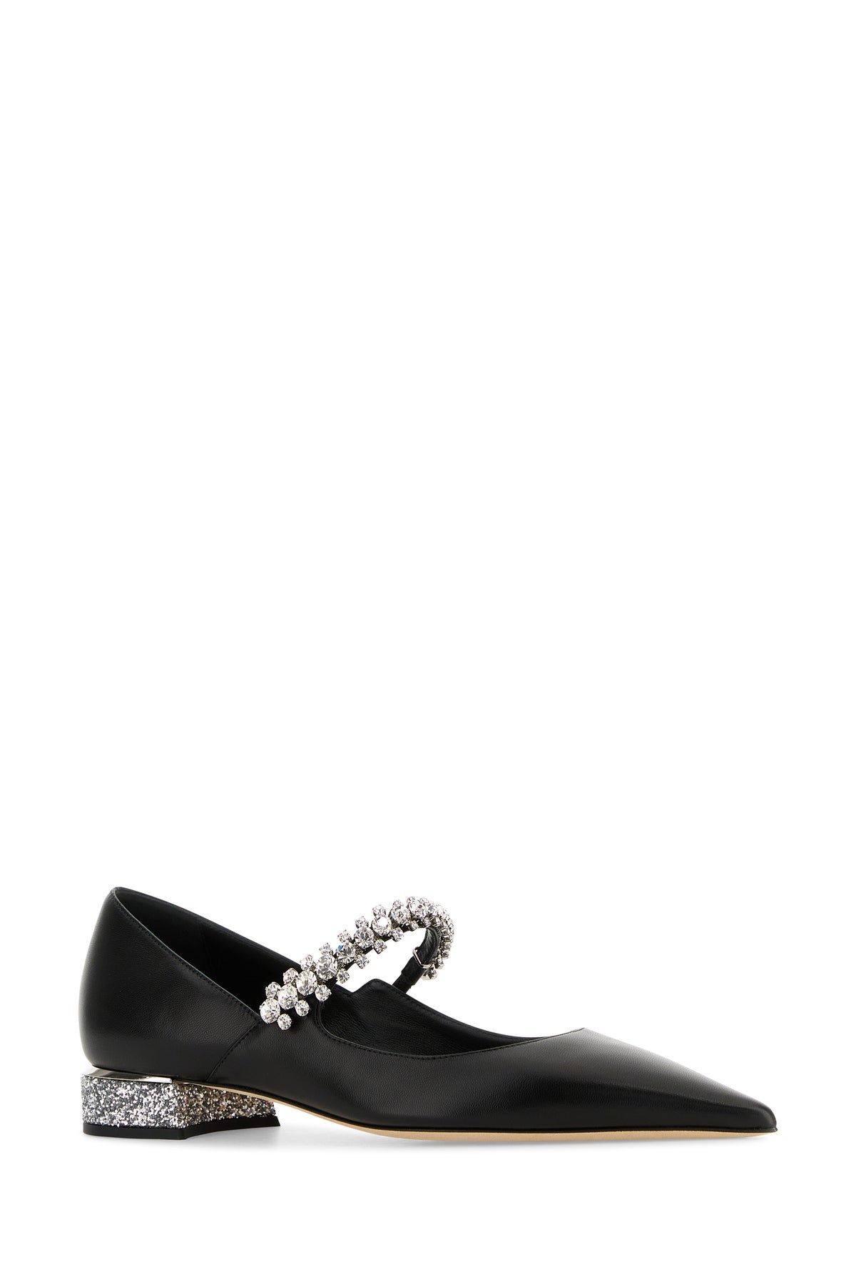 Black nappa leather Bing ballerinas - 2