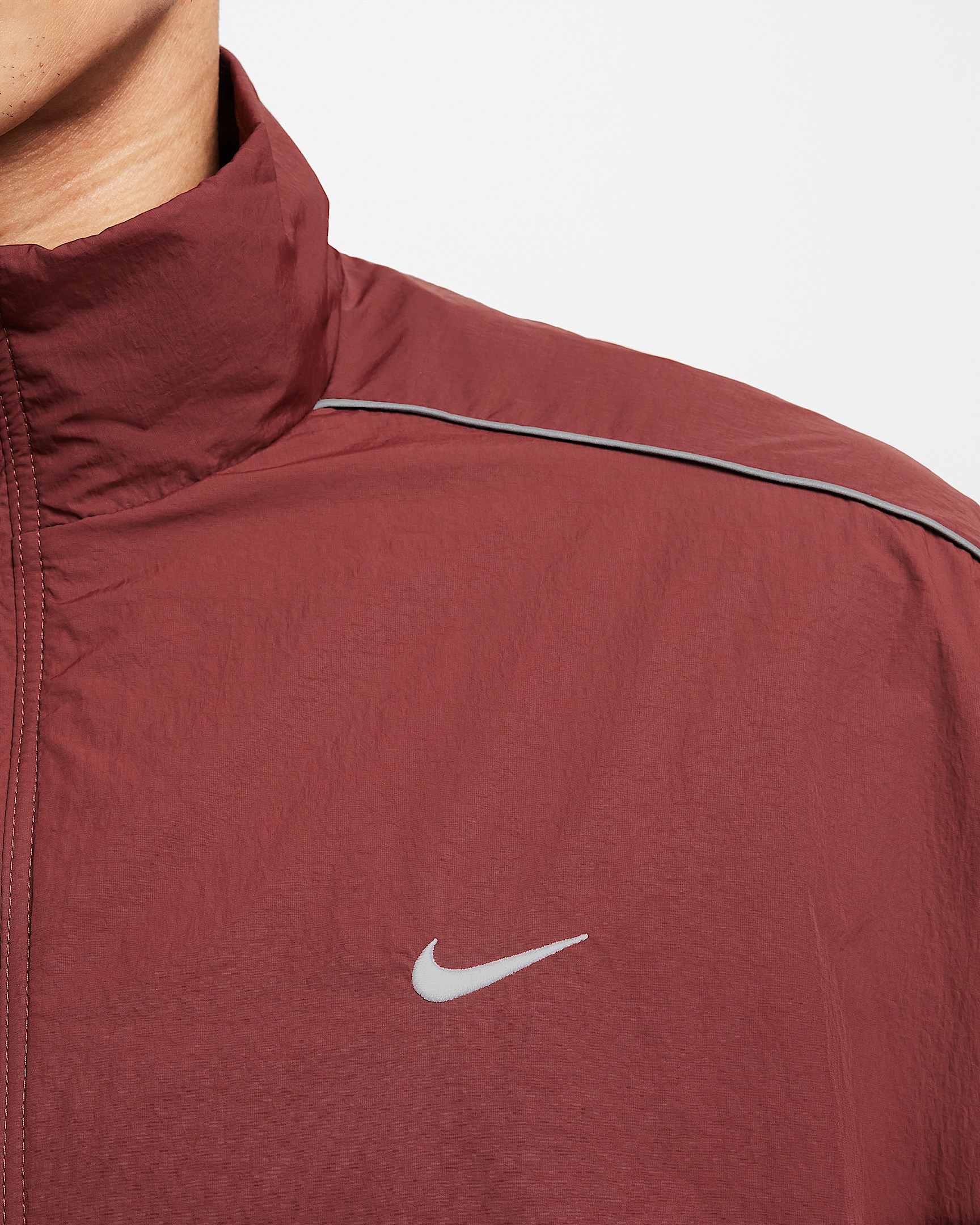 Nike Sportswear Solo Swoosh Men's Woven Track Jacket - 4