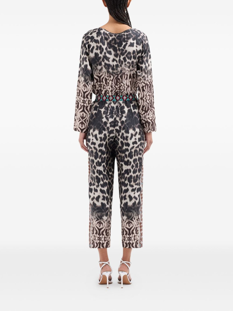 Aloe leopard-print trousers 4