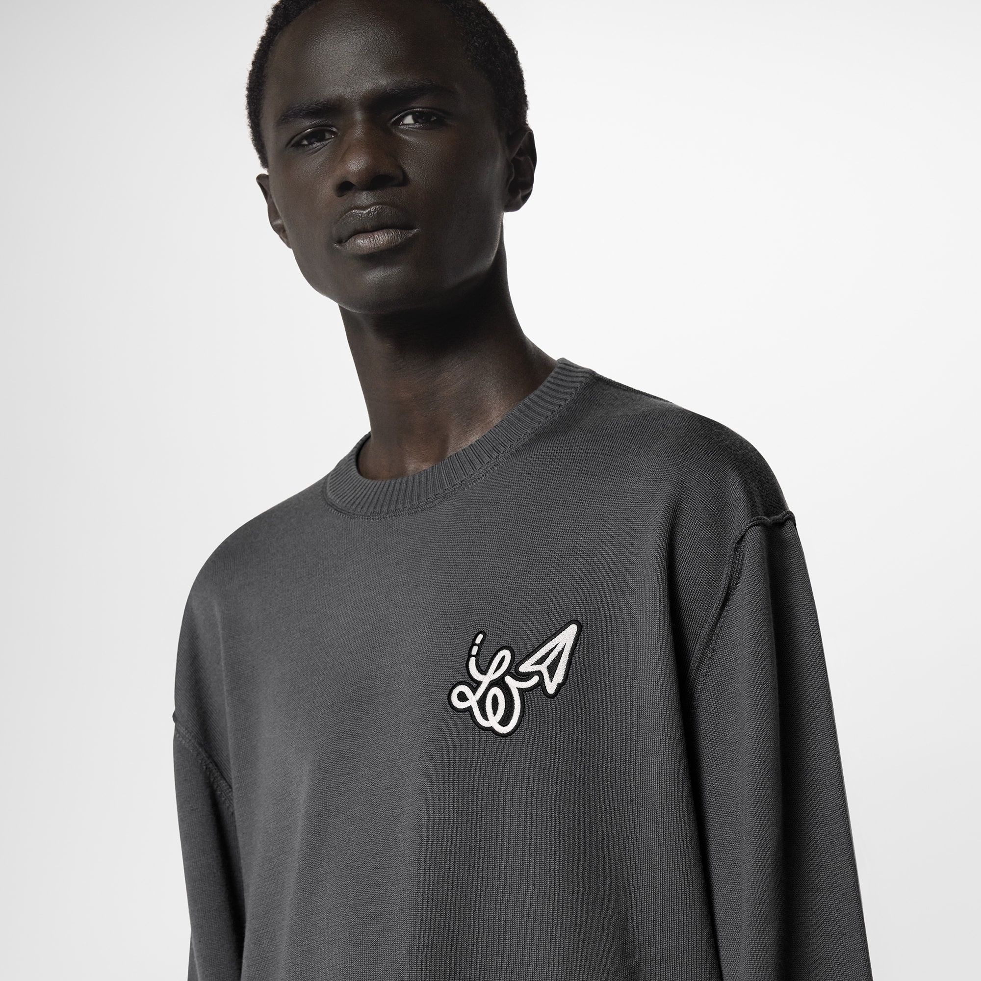 Embroidered Crewneck - 4