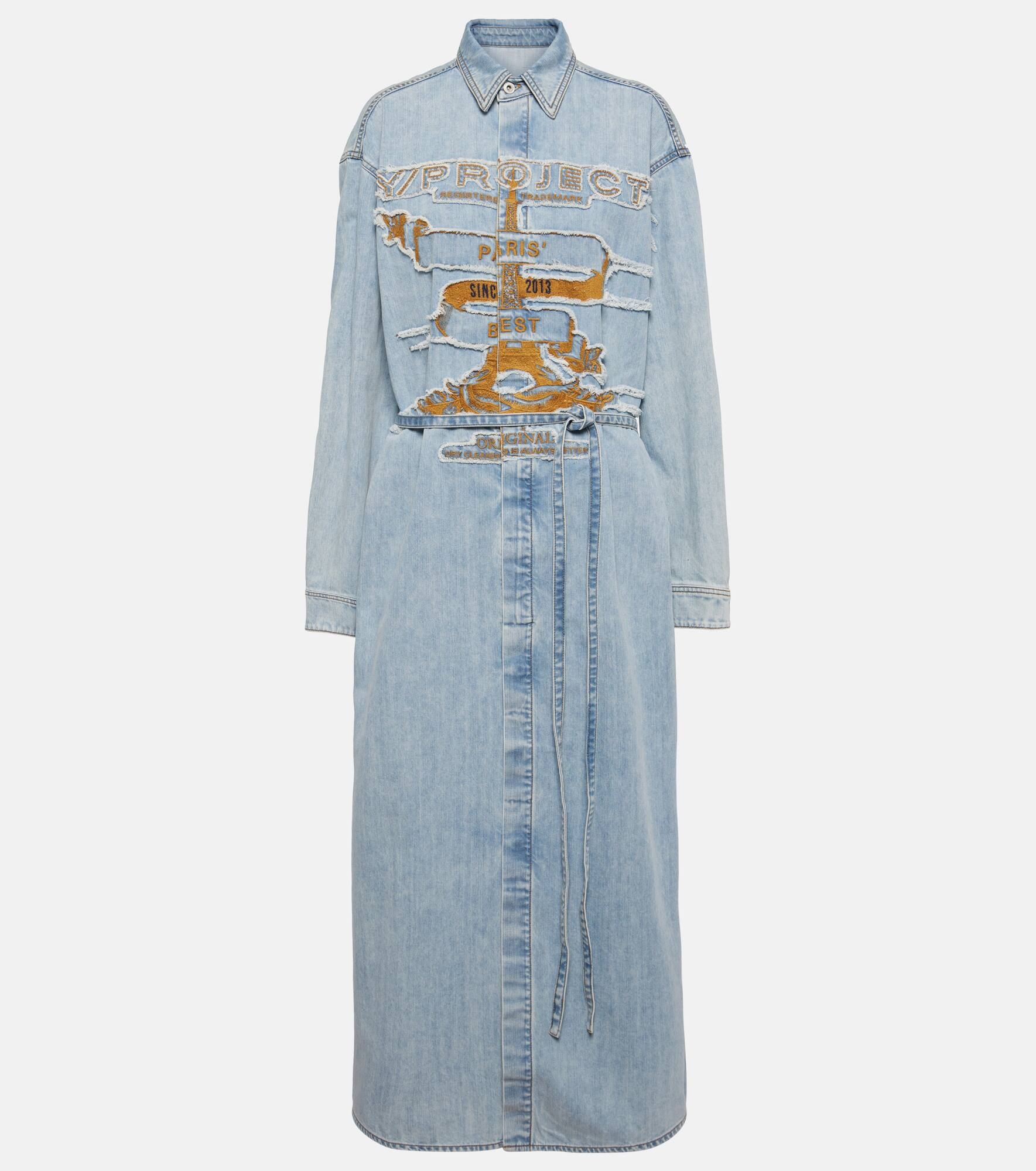 Evergreen Paris' Best denim shirt dress - 1