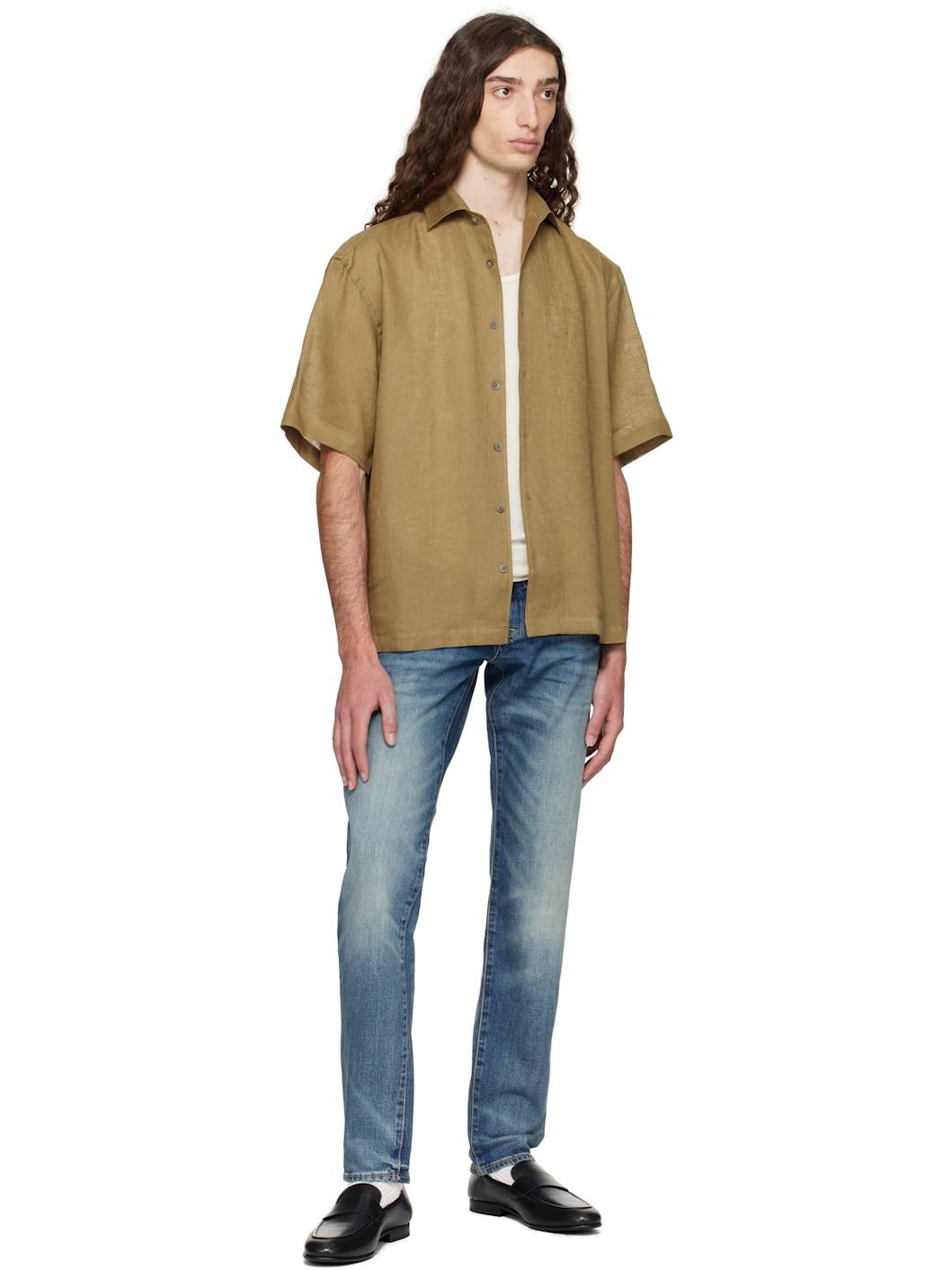 Blue BECKHAM Edition Slim-fit Jeans - 4