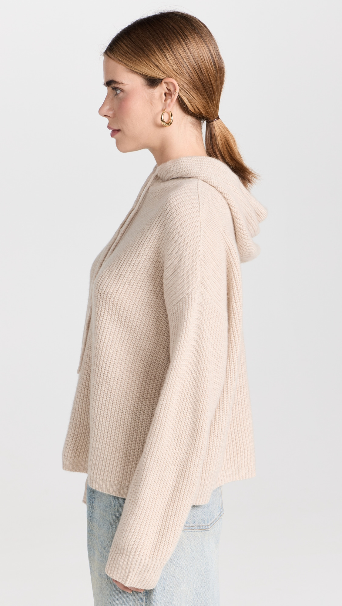 Cashmere Fisherman Hoodie - 3