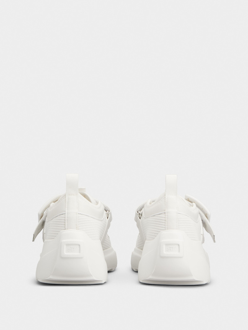 Roger Vivier Viv' on the Run Trekky Sneakers in fabric and leather outlook