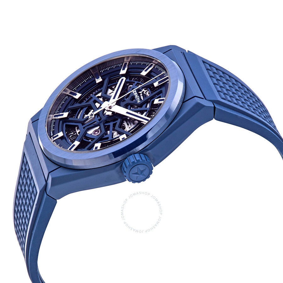 Zenith DEFY Classic  Automatic Blue Skeleton Dial Men's Watch 49.9003.670/51.R793 - 2