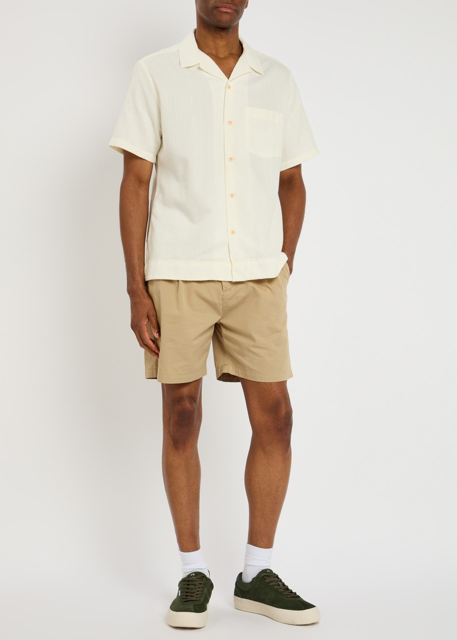 Oliver Spencer Havana Jacquard Cotton Shirt - 4