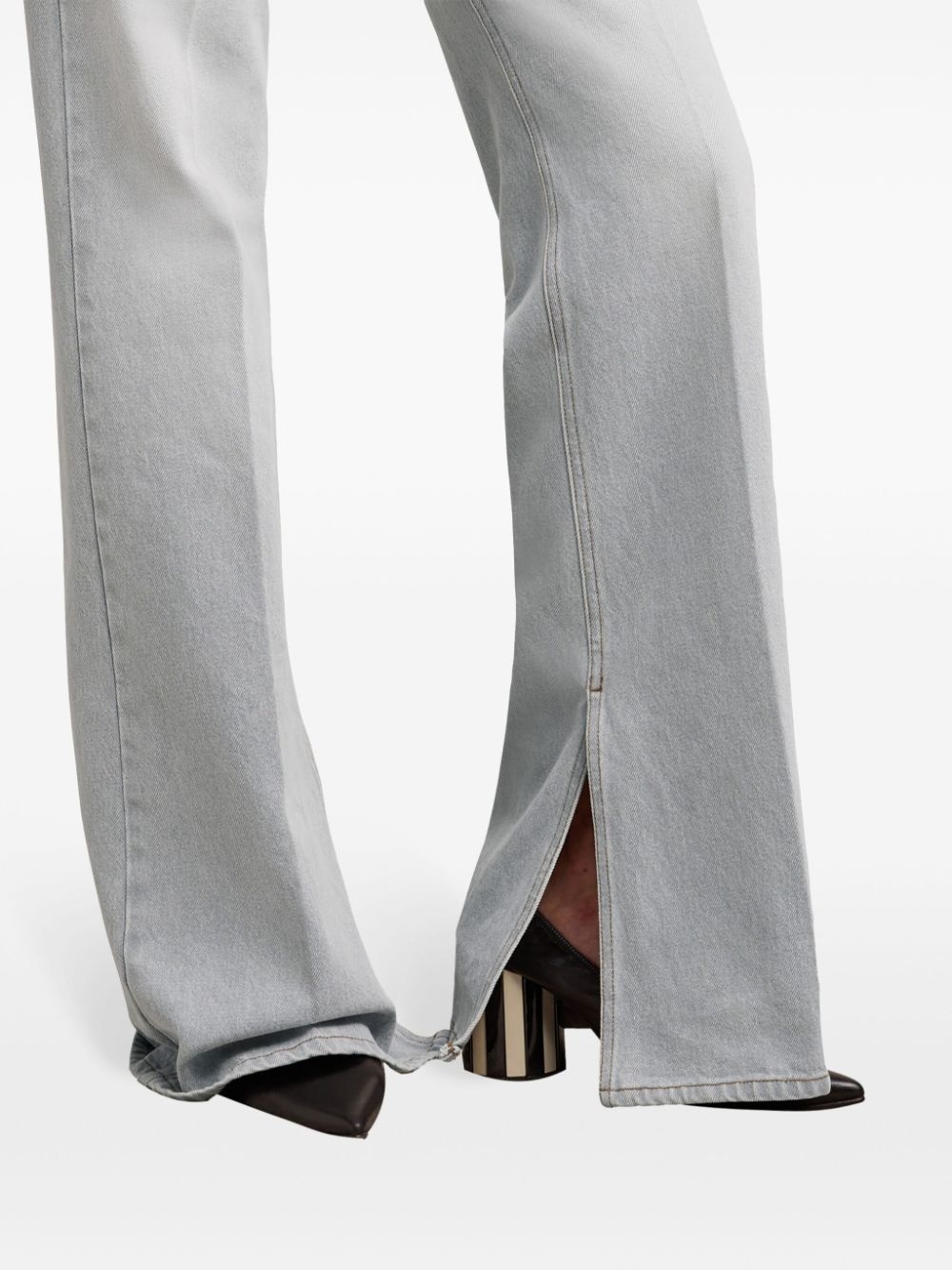 high-rise wide-leg jeans - 6