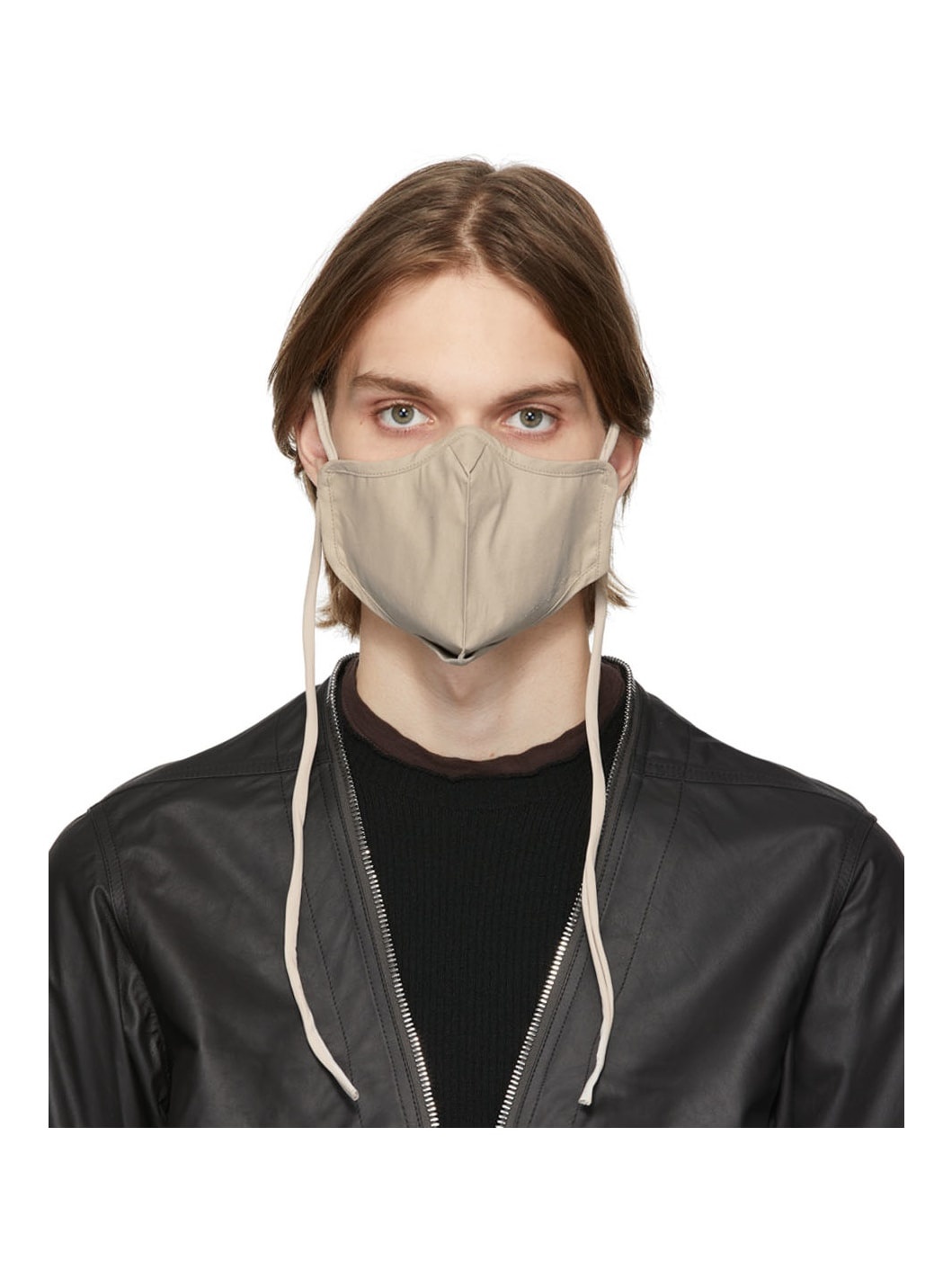 Grey Cotton Mask - 1