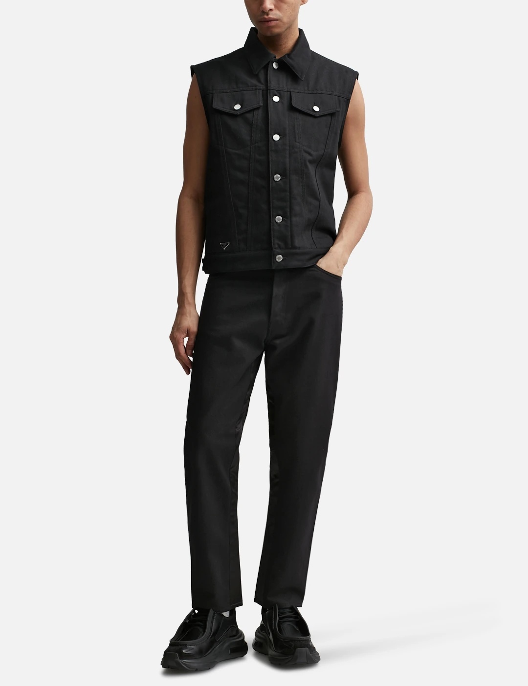 FIVE-POCKET BULL DENIM JEANS - 5