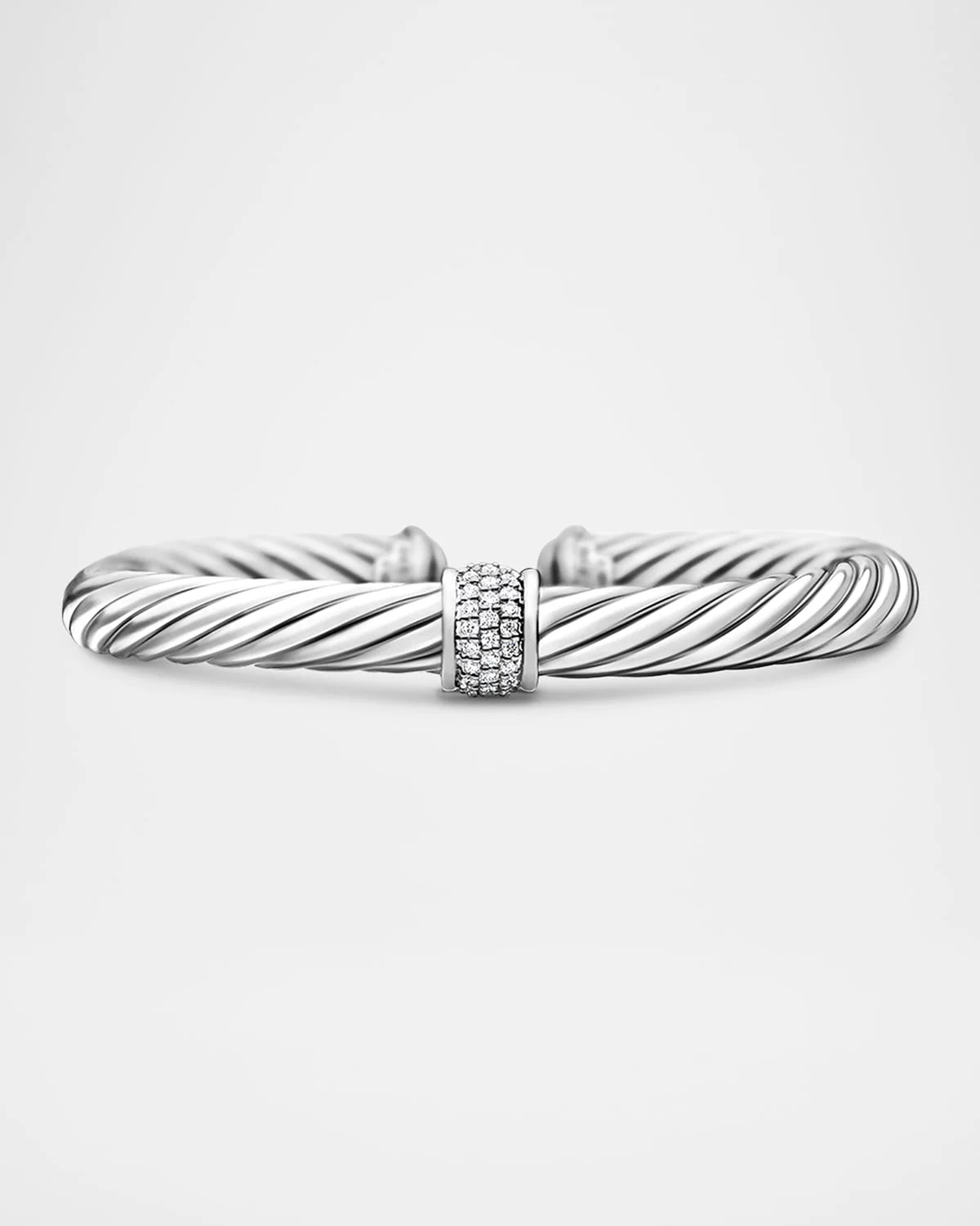 Cable Classic Diamond Center-Station Bracelet - 1