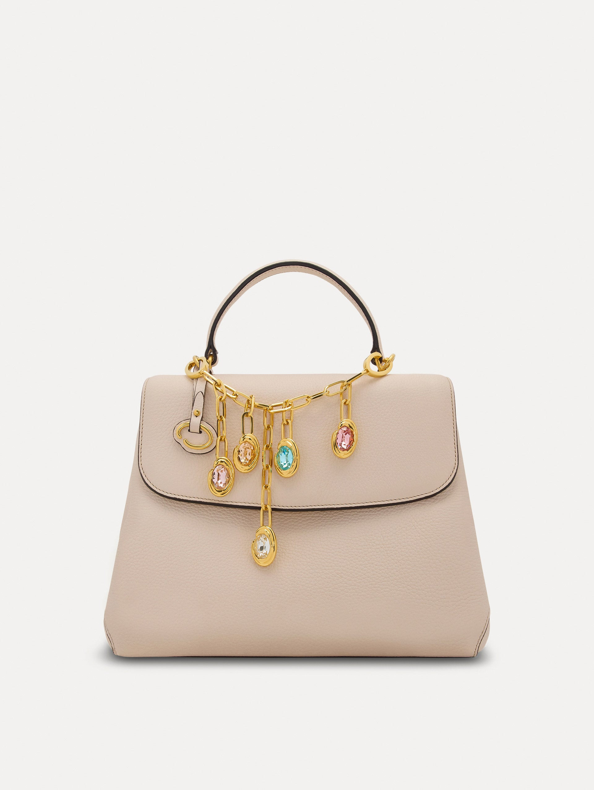 CRYSTAL O BAG CHARM - 2