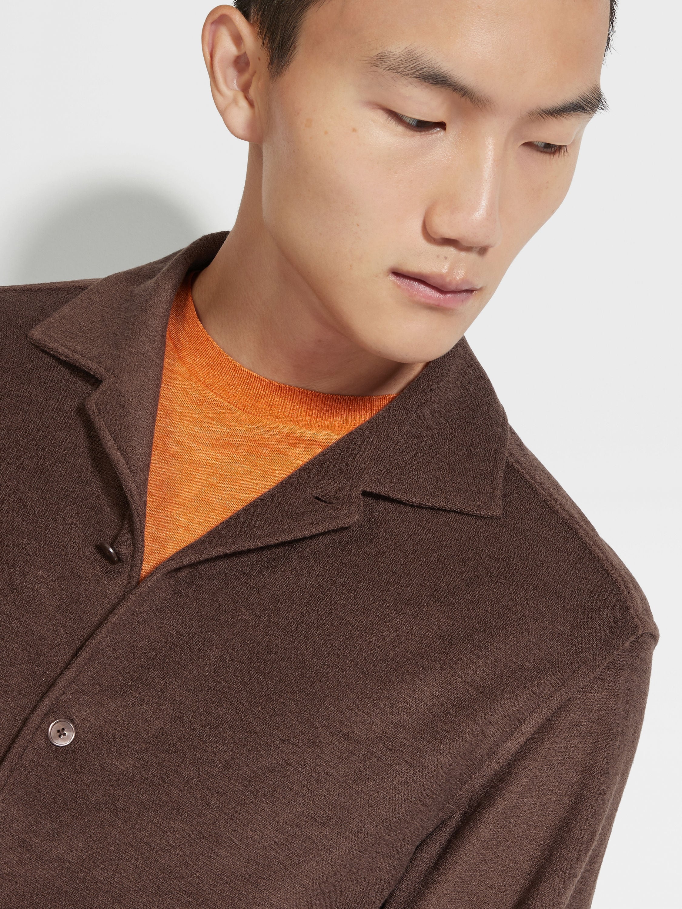 COTTON AND SILK SHIRT - 3