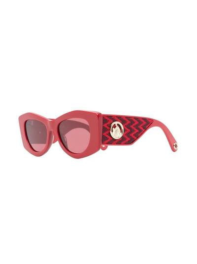 Lanvin Curb logo-plaque sunglasses outlook