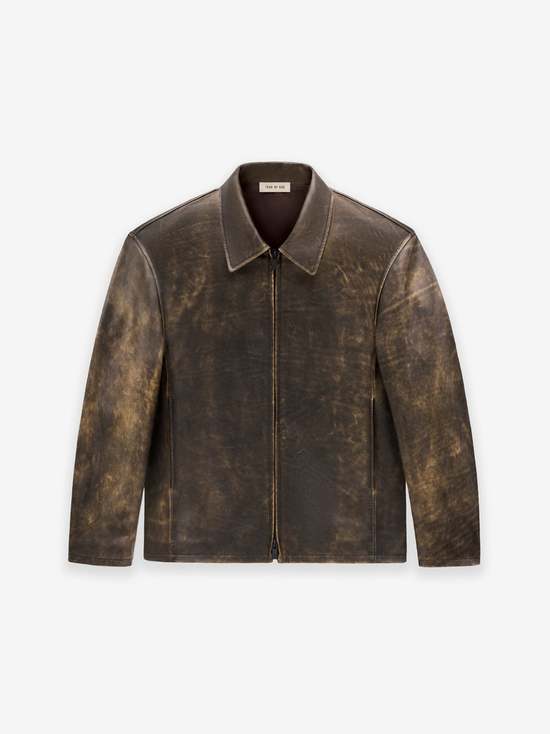 Vintage Leather Rider Jacket 1