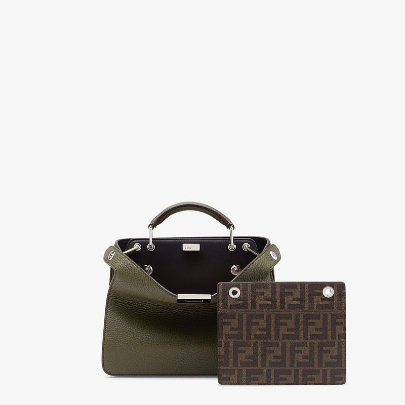 FENDI Green leather bag outlook