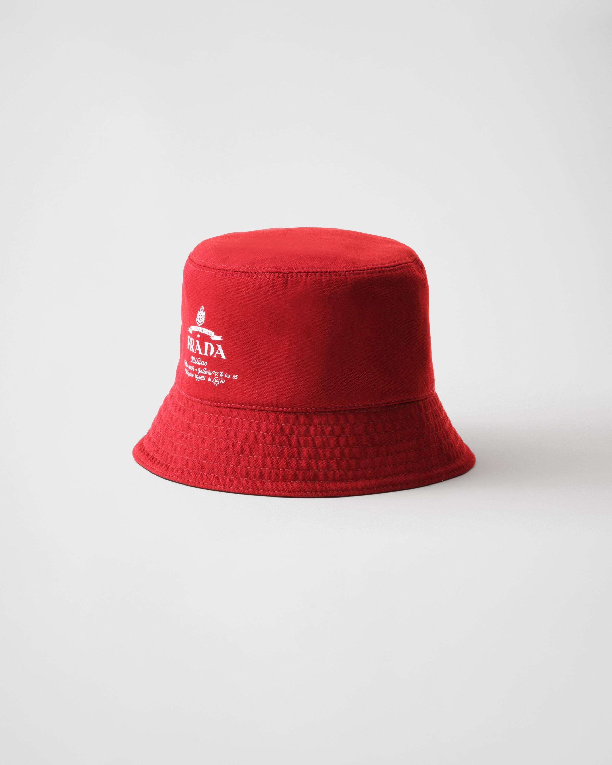 Technical cotton bucket hat - 1