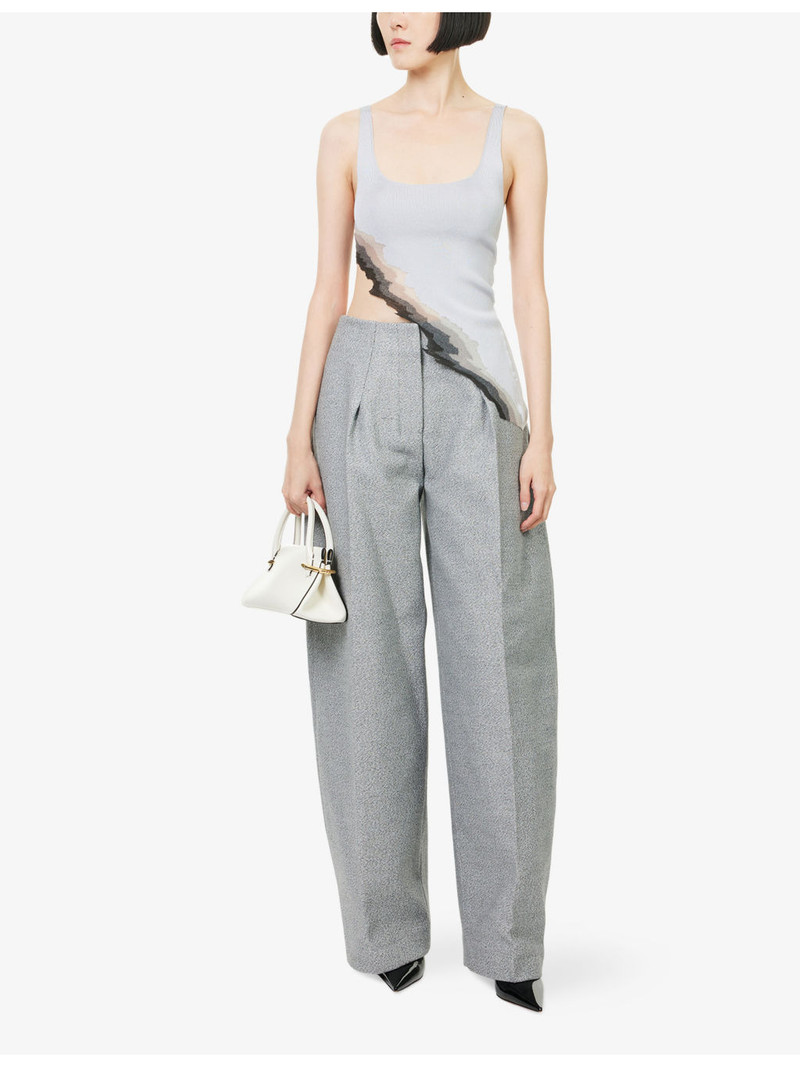 GRACE LING Flame Graphic-Print Stretch-Knit Tank Top outlook