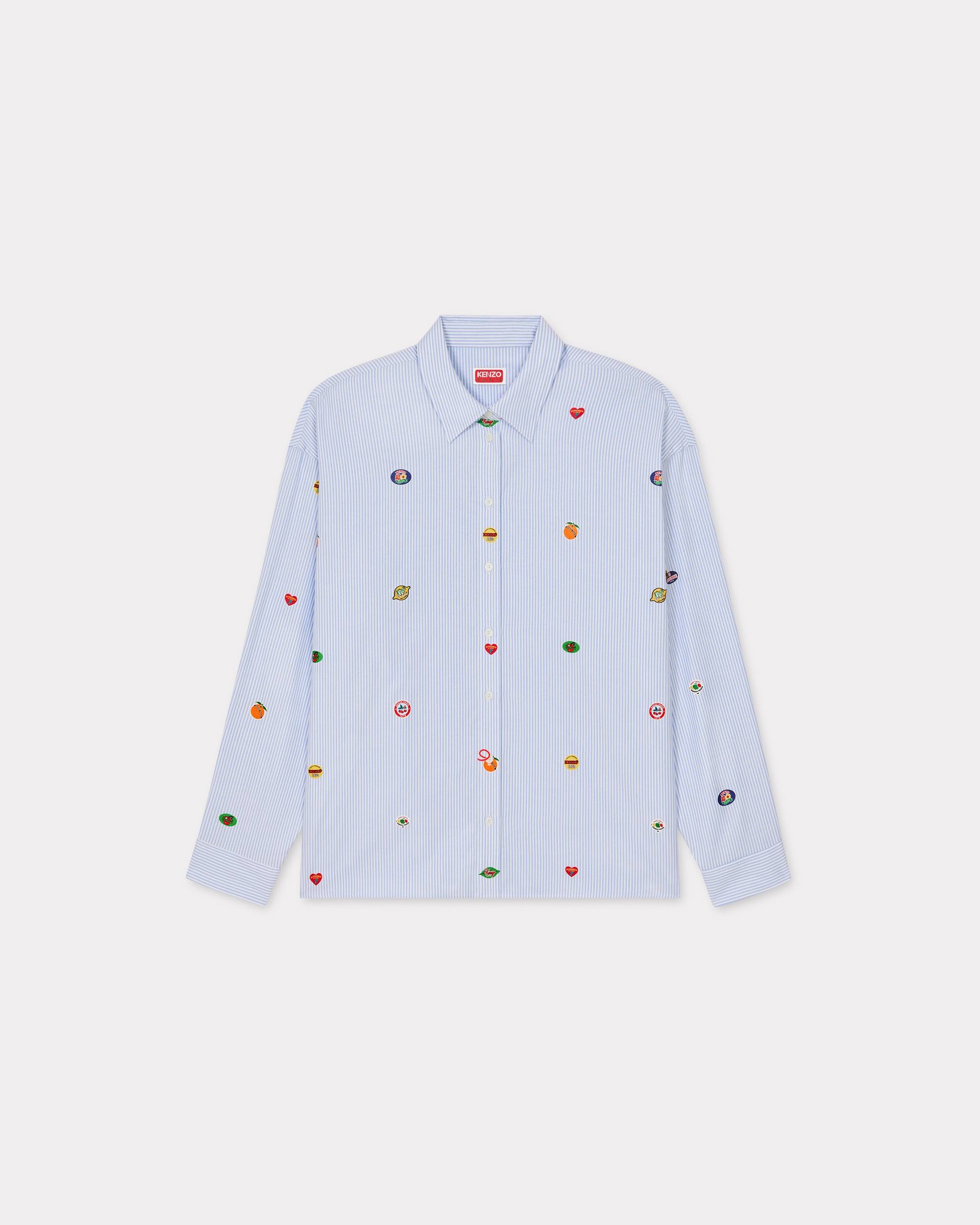 'KENZO Fruit Stickers' dropped shoulders shirt - 1