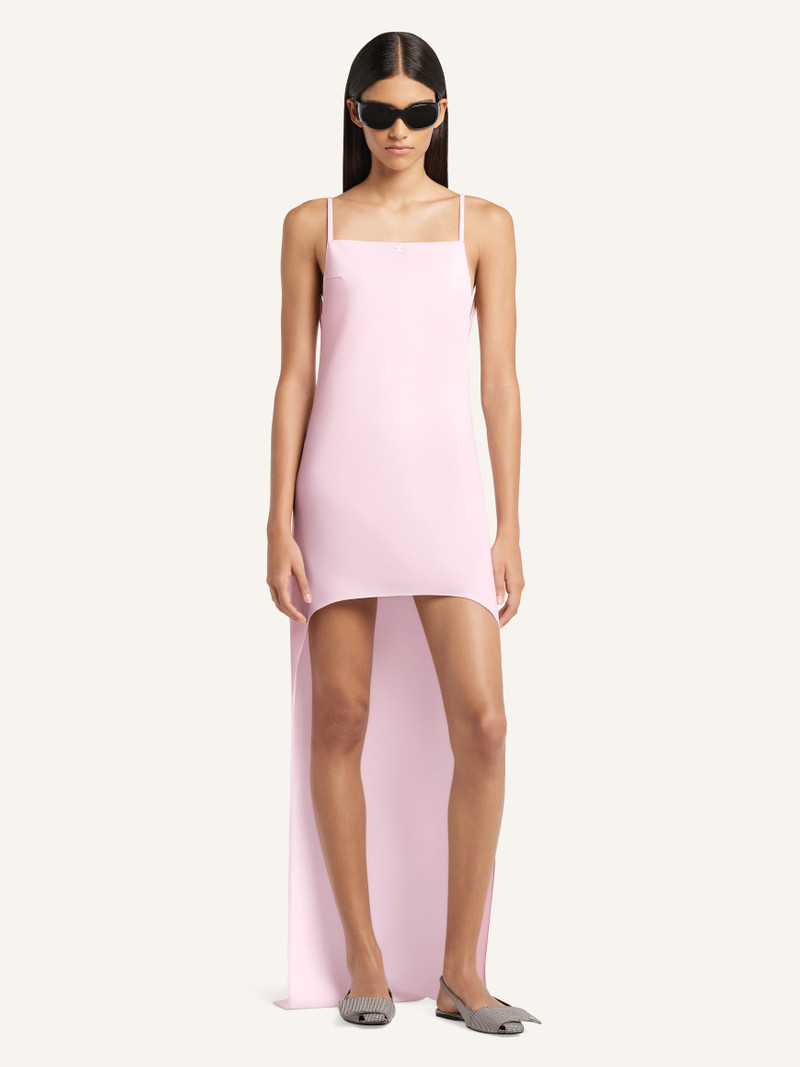 courrèges BACKLESS CREPE LONG DRESS outlook