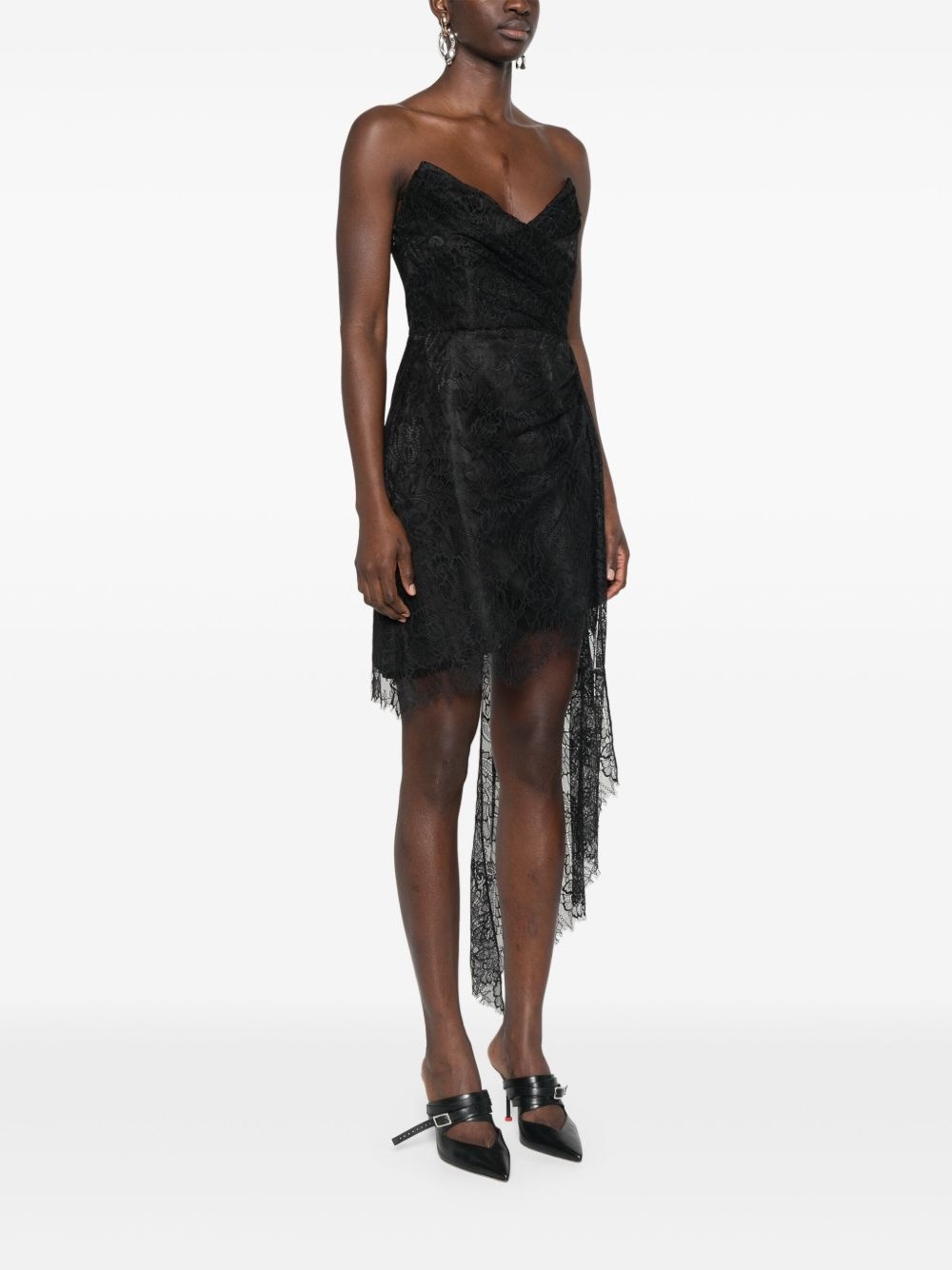 lace mini dress - 3