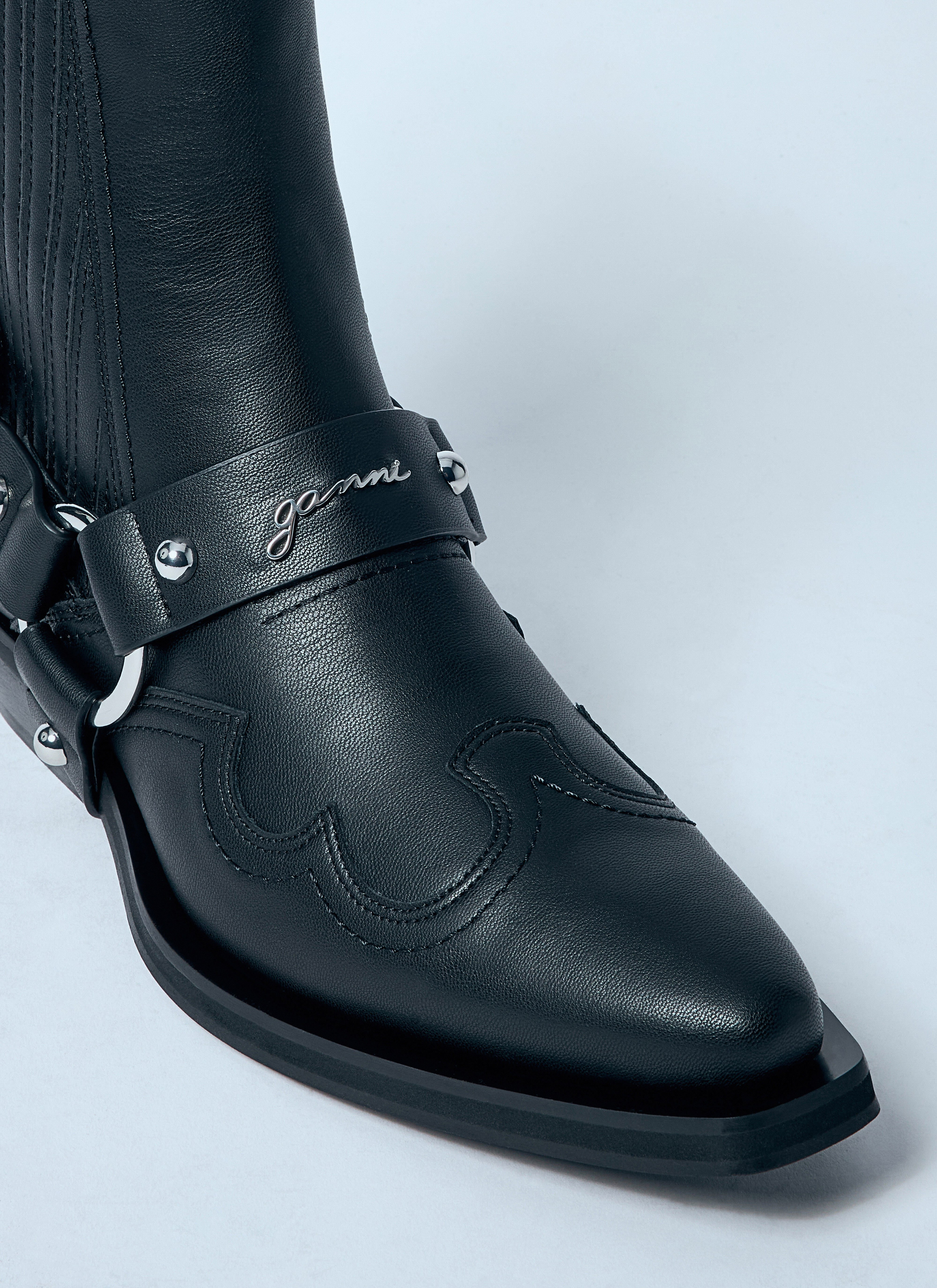 Low-Cut Western Chelsea Boots - 3