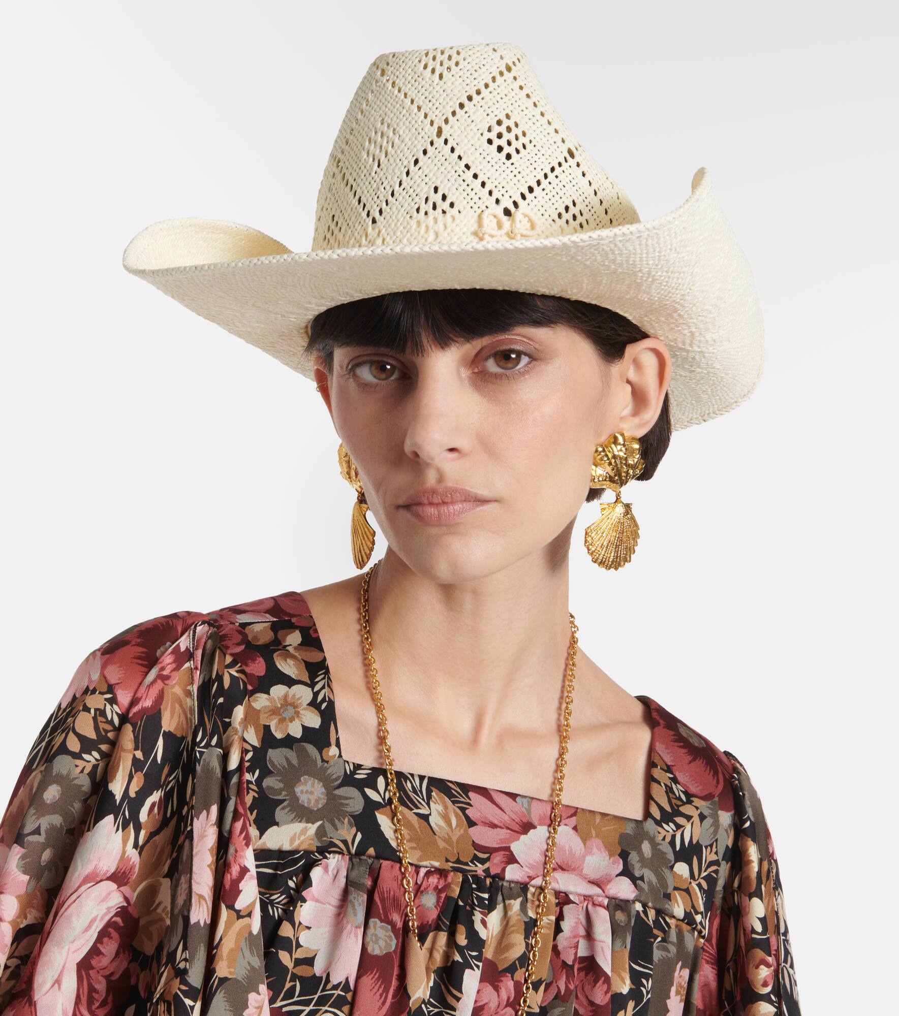 Logo straw boater hat - 5