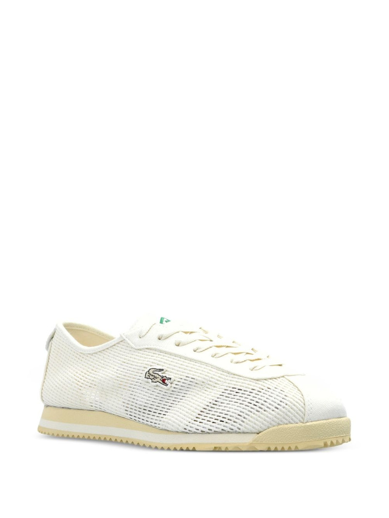 LACOSTE Club-Low mesh-panel sneakers outlook