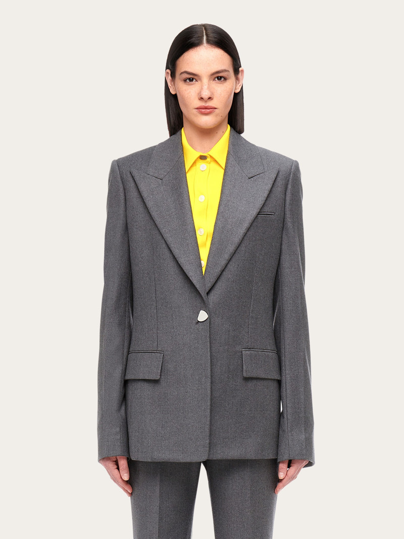 FERRAGAMO Single breasted blazer outlook