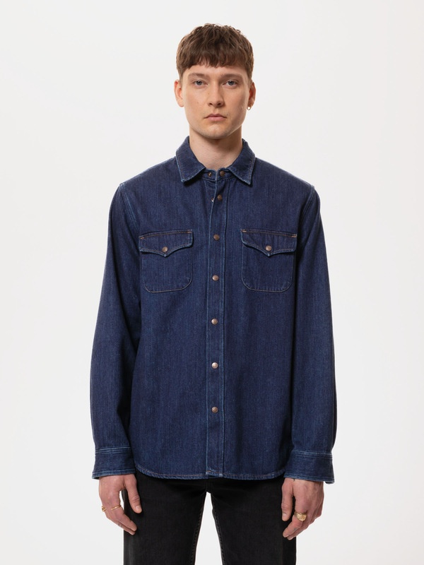 Sven Heavy Blues Denim Shirt - 3