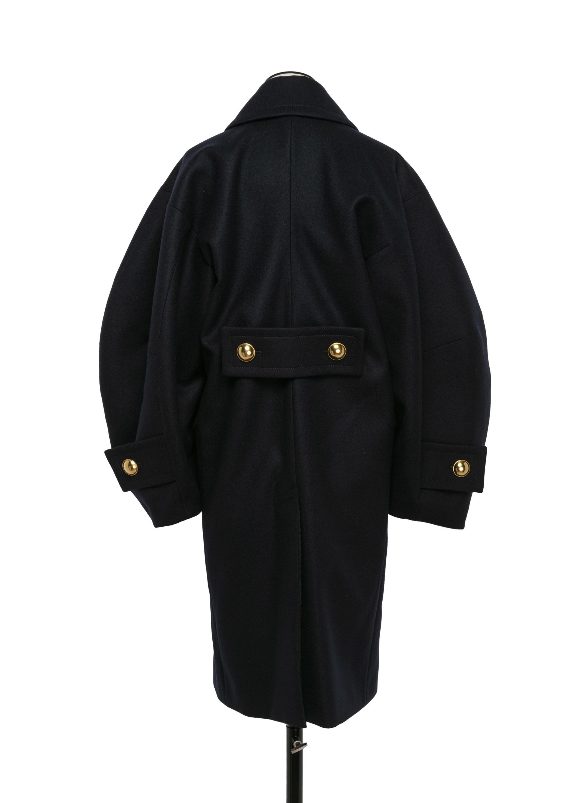 Wool Melton Coat - 4