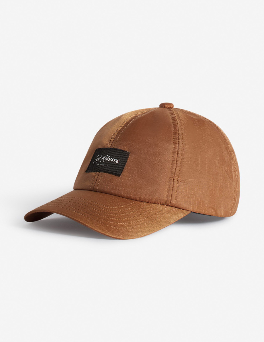 CAFE KITSUNE RIPSTOP CAP - 3