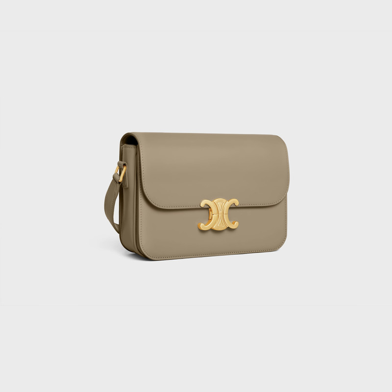 CELINE CLASSIQUE TRIOMPHE BAG IN shiny calfskin outlook
