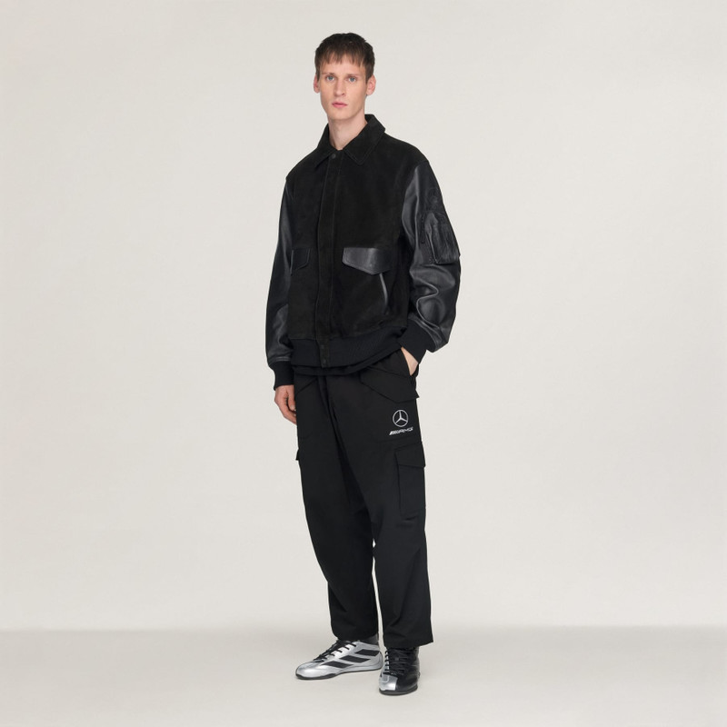 Y-3 MERCEDES LEATHER RACING JKT 5