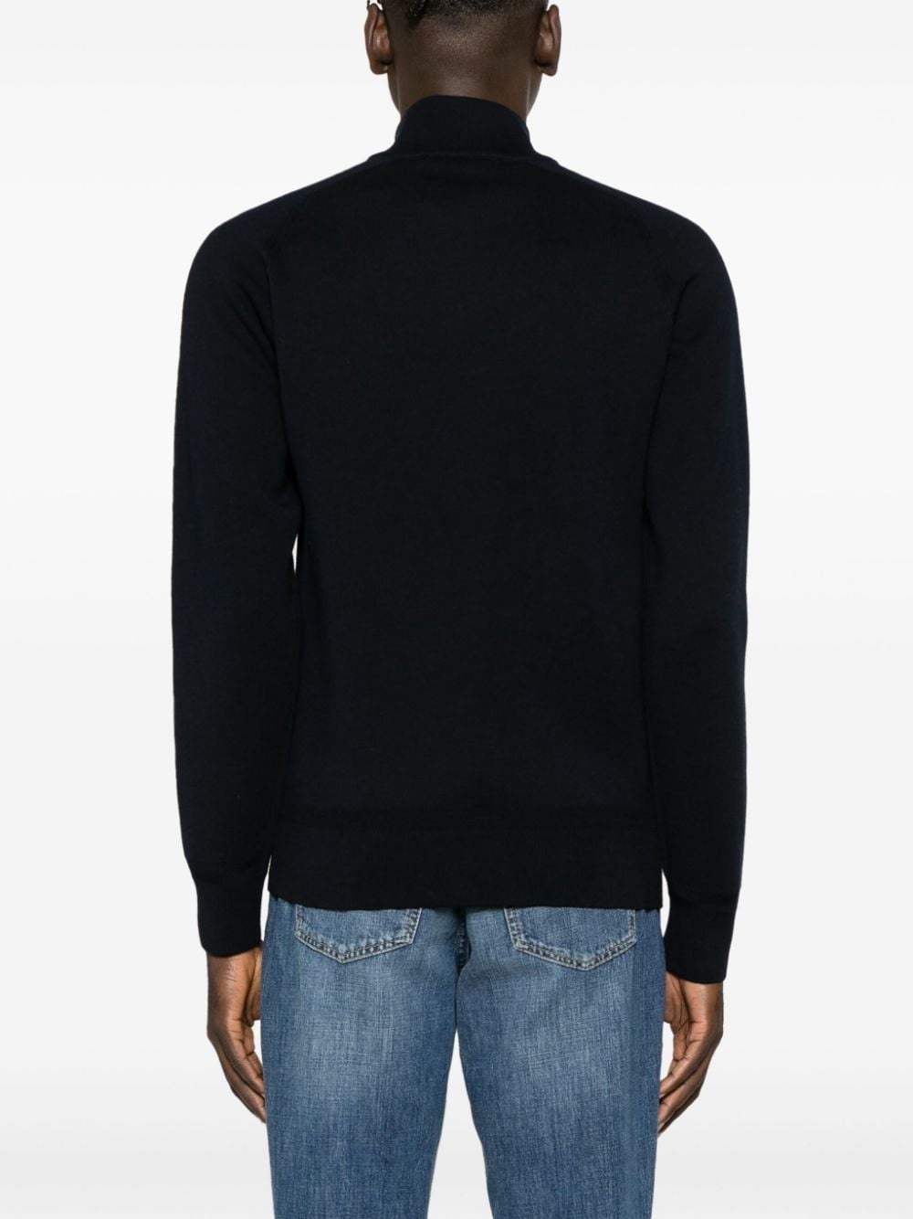 Lennard zip-up merino-wool jumper - 4
