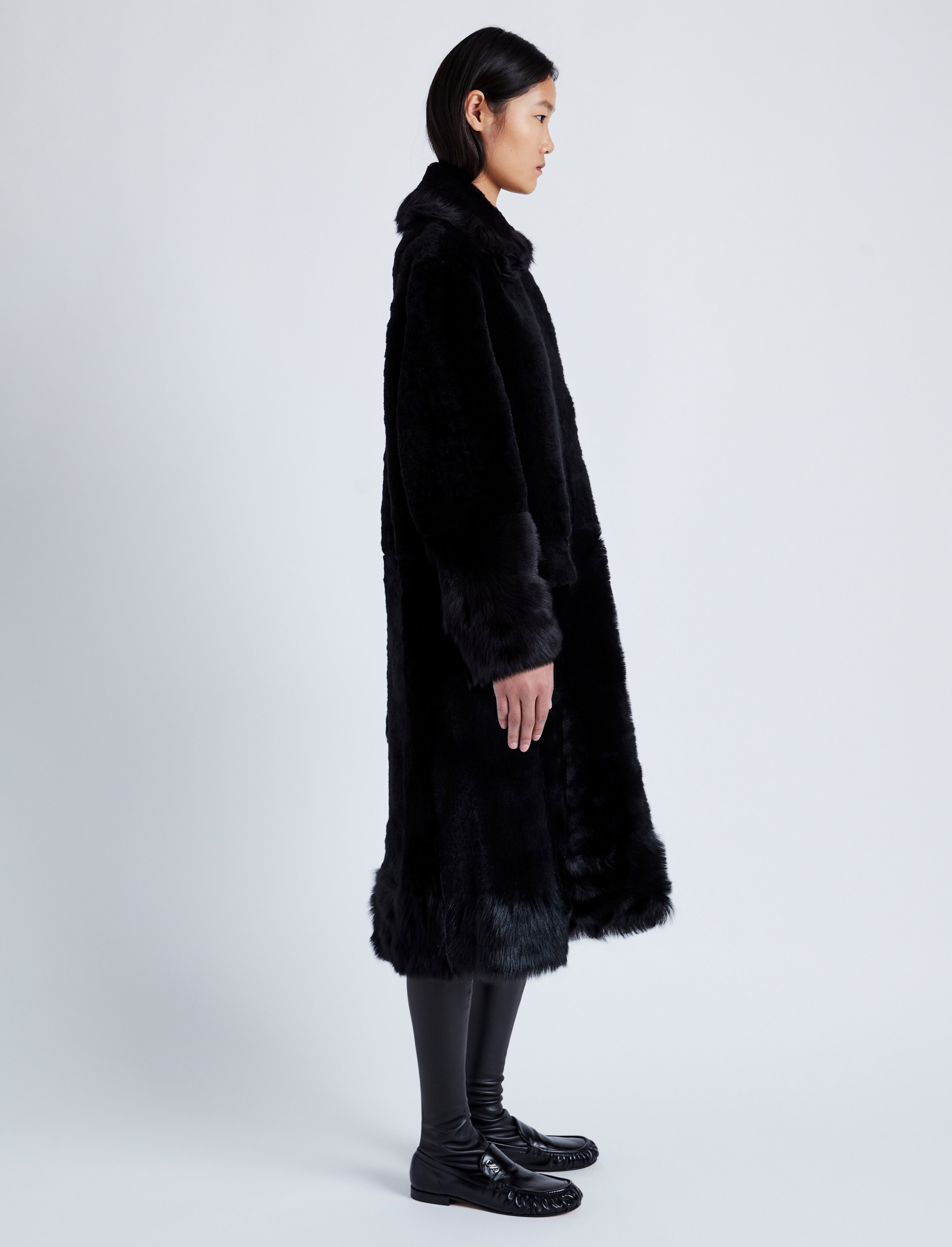 Fiona Coat in Shearling - 3