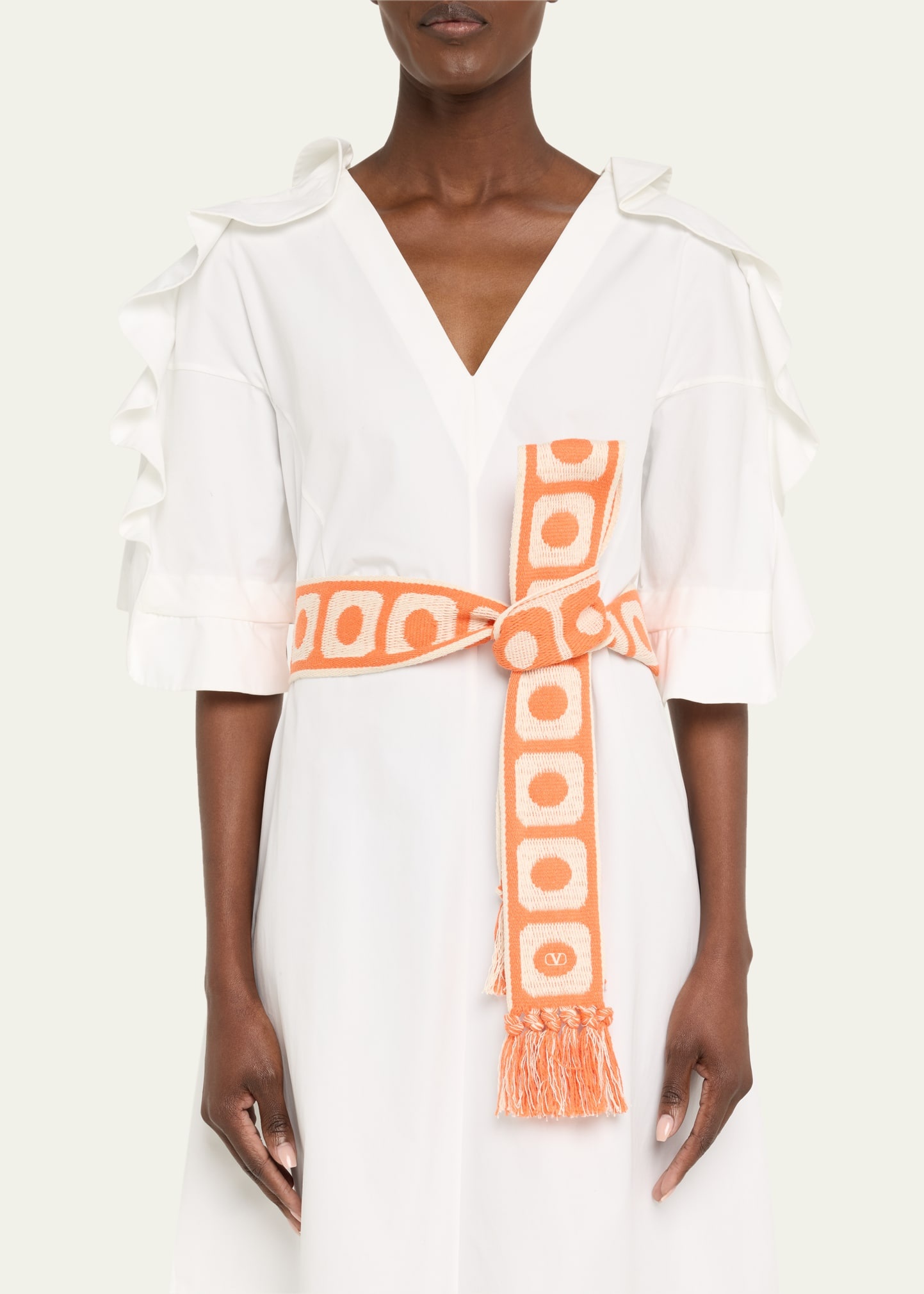 Antibes Printed Skinny Scarf - 3