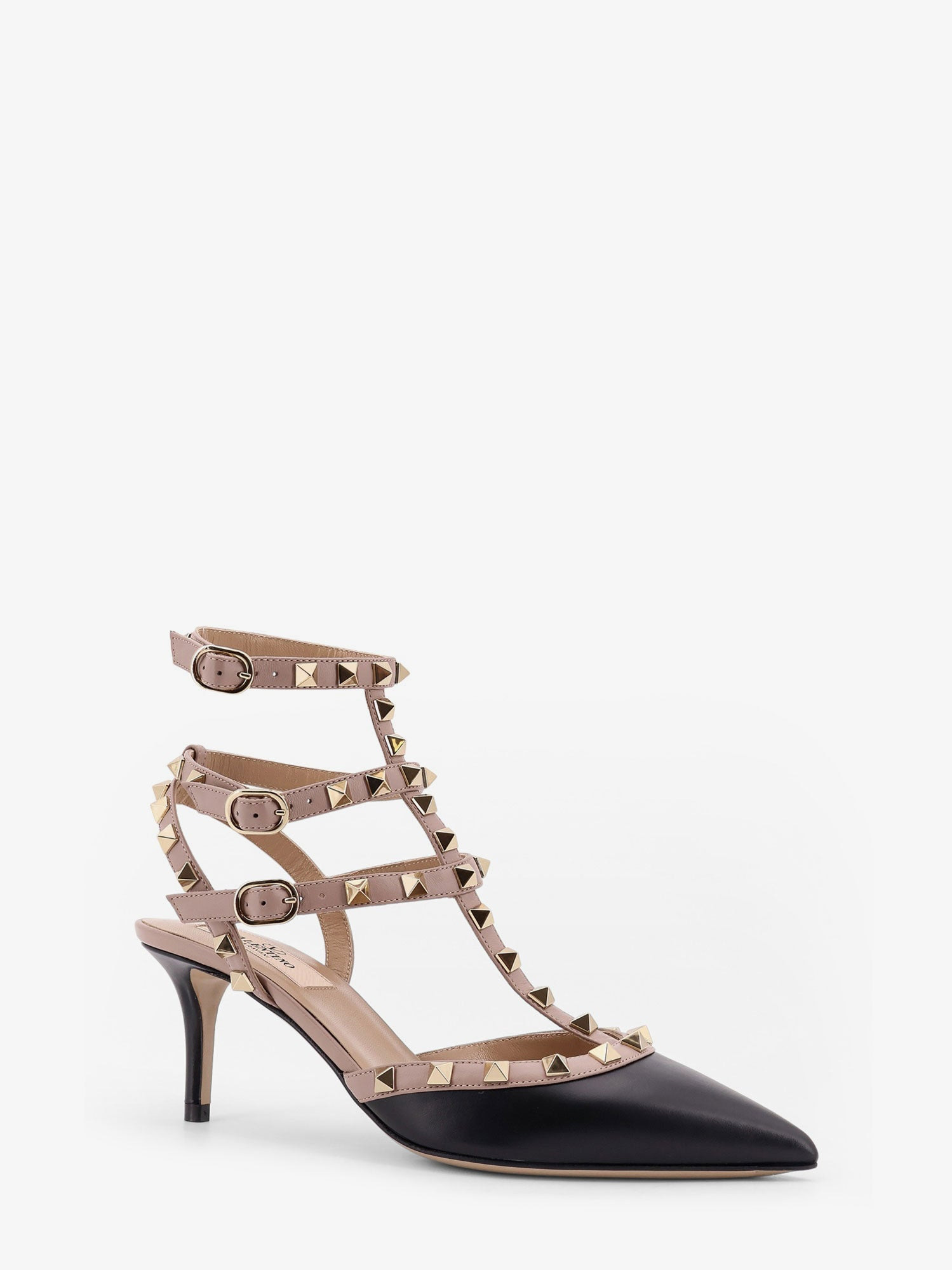 Valentino Garavani Rockstud Leather Decolleté Slingback - 2